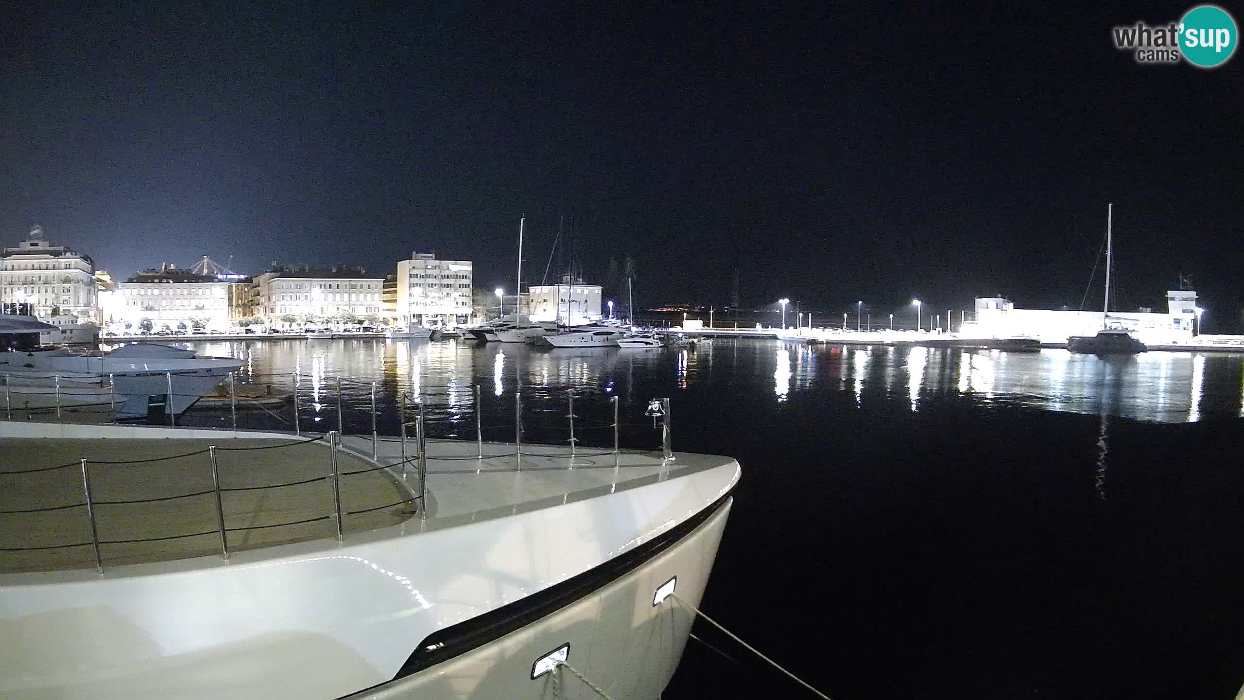 Botel Marina cámara web en vivo Rijeka