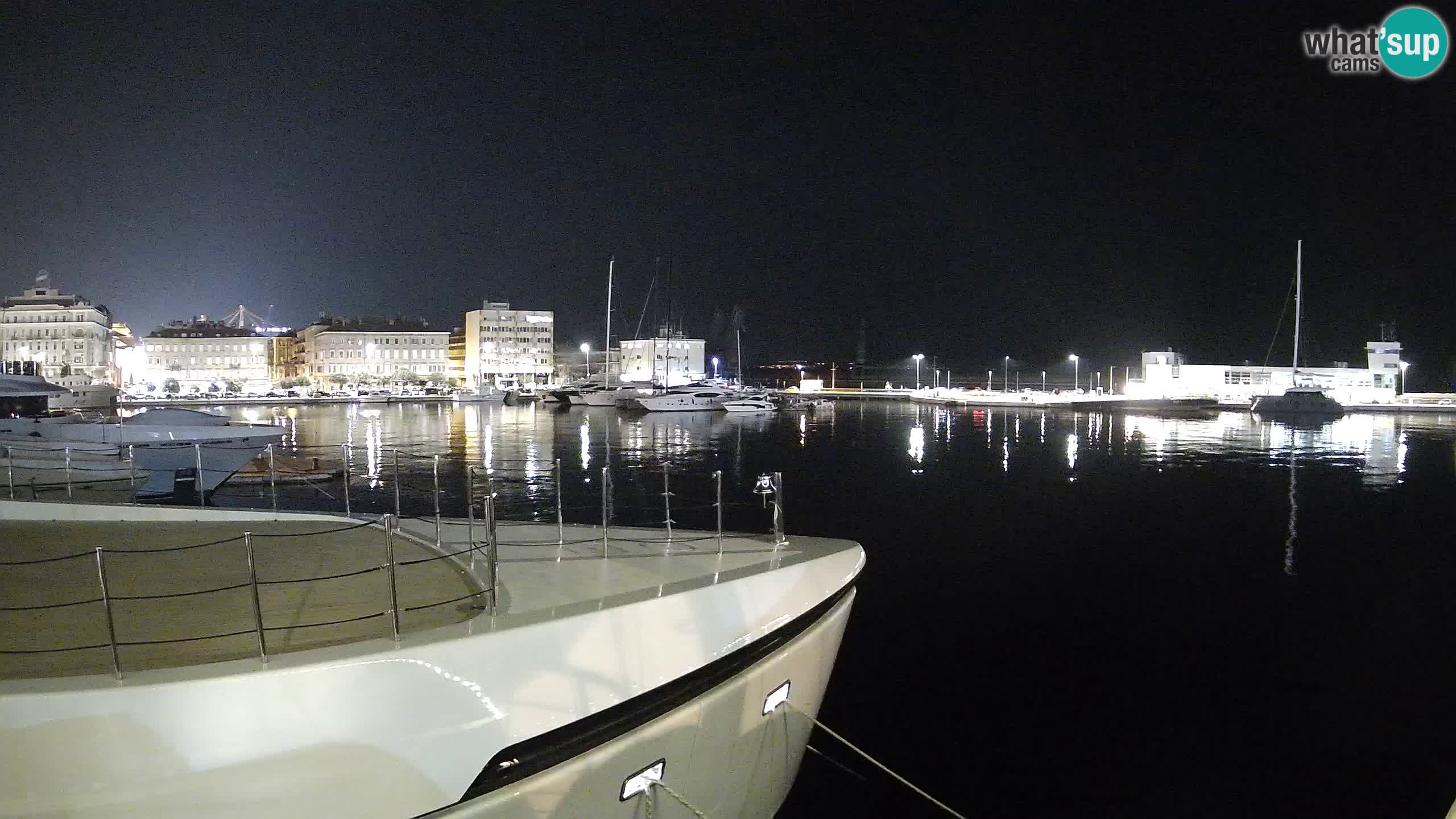 Rijeka – Botel Marina web kamera