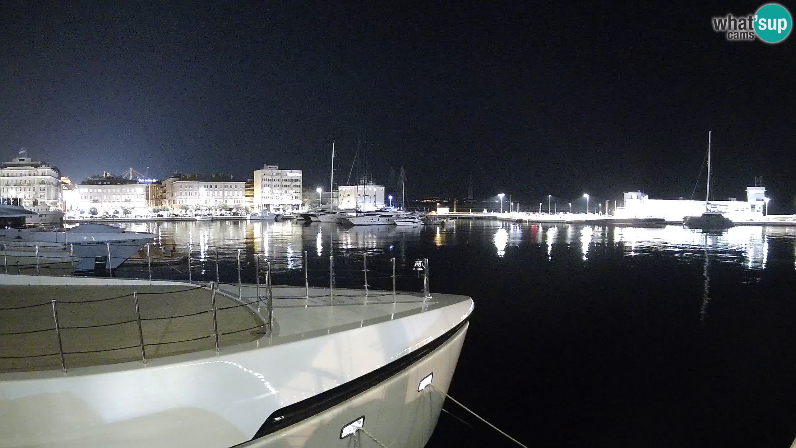 Botel Marina cámara web en vivo Rijeka