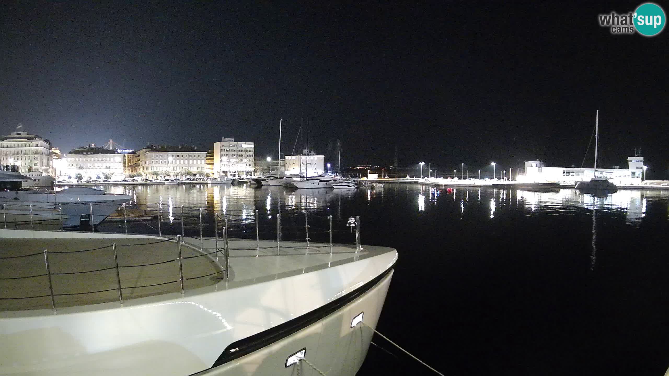 Botel Marina cámara web en vivo Rijeka