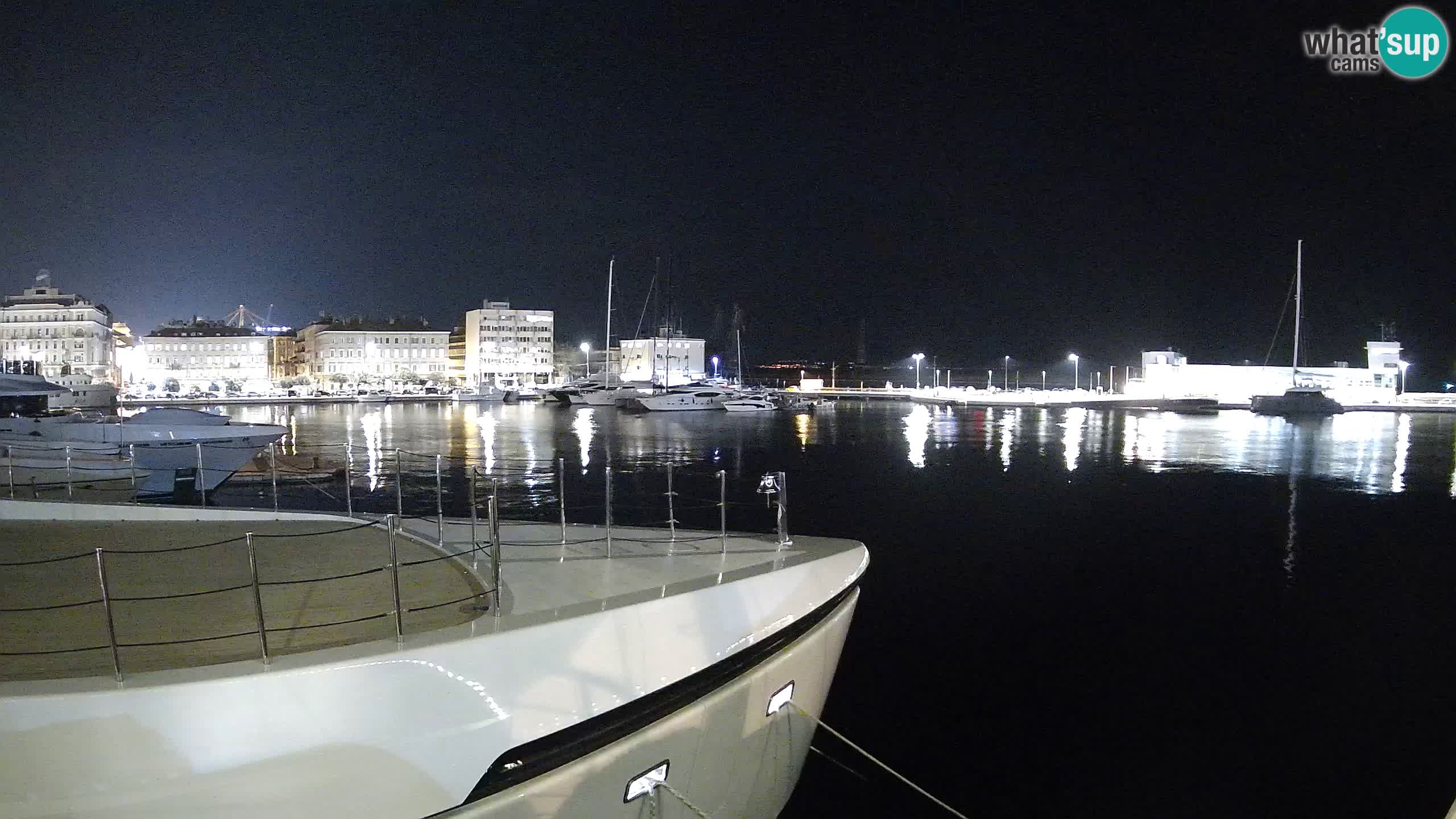 Rijeka – Botel Marina webcam en direct