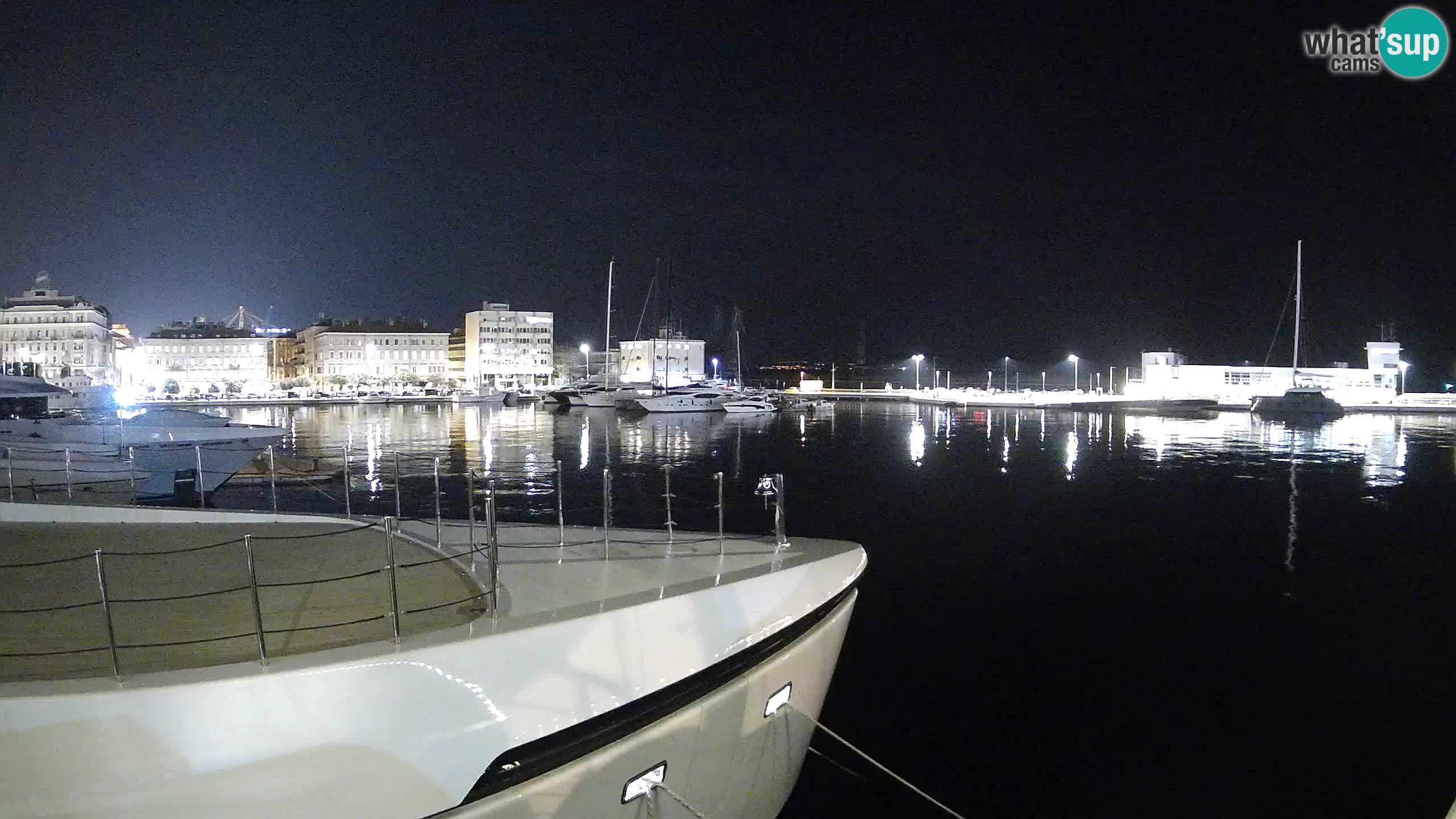 Rijeka – Botel Marina webcam en direct