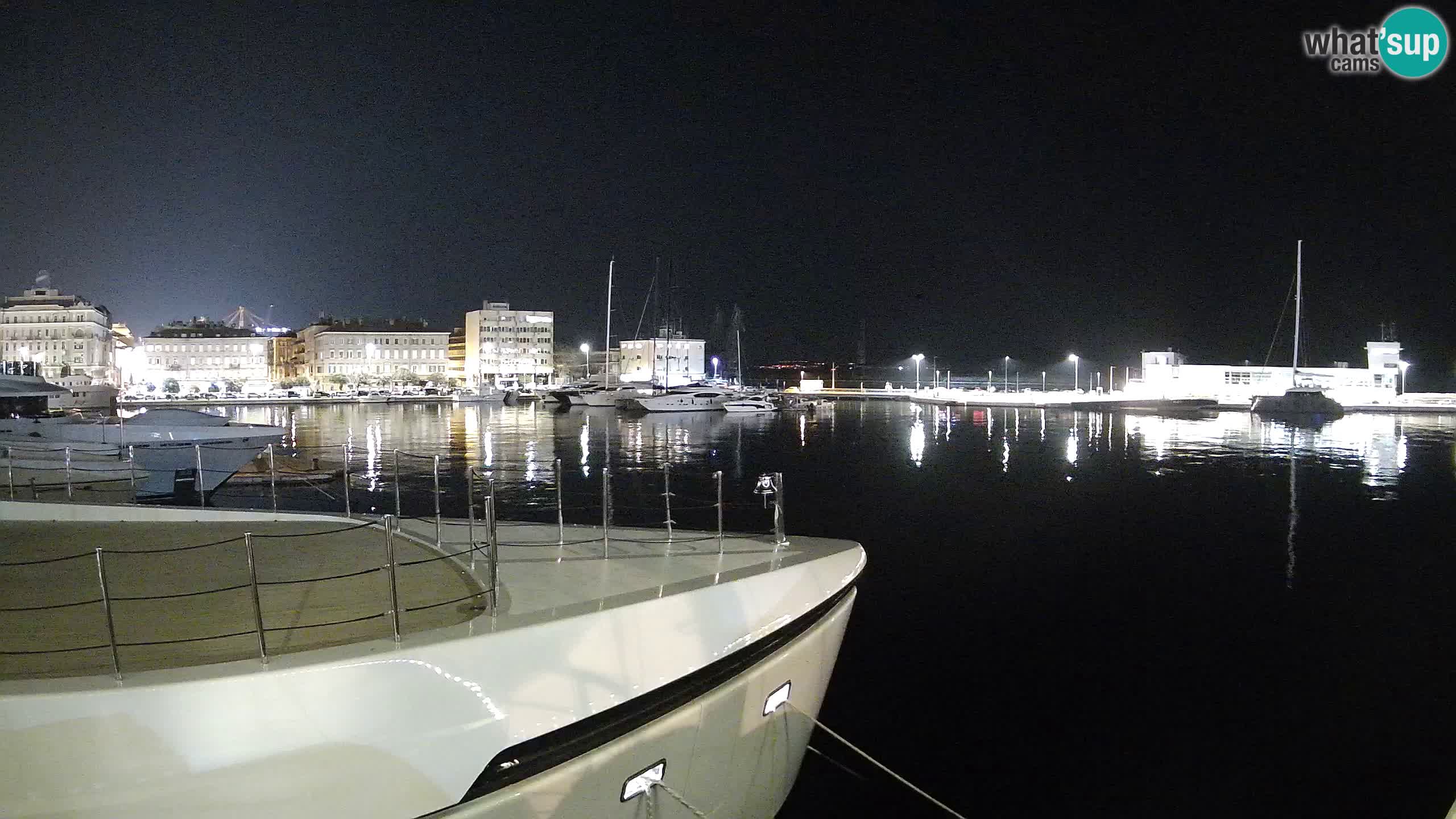 Botel Marina cámara web en vivo Rijeka