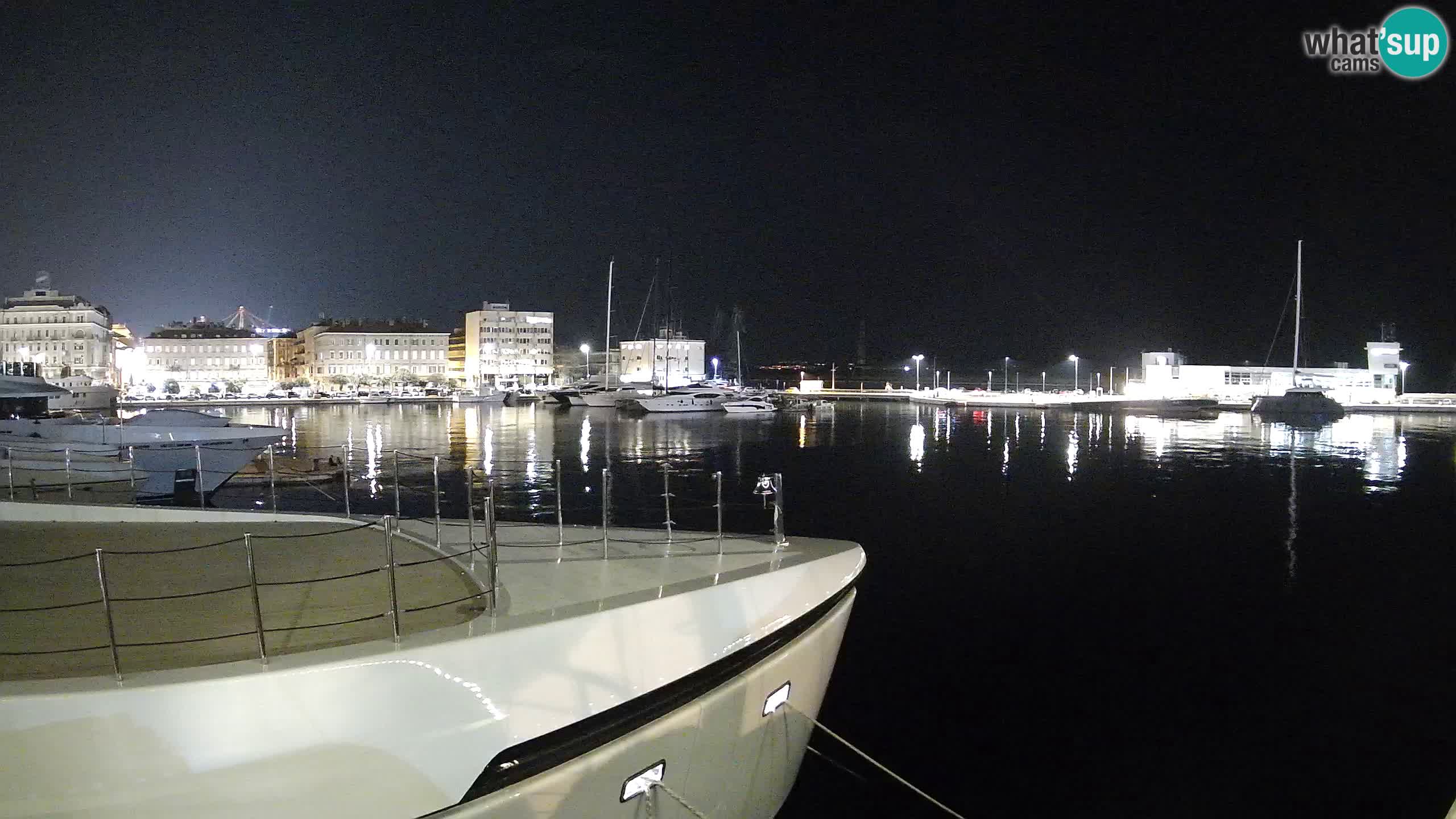 Botel Marina cámara web en vivo Rijeka
