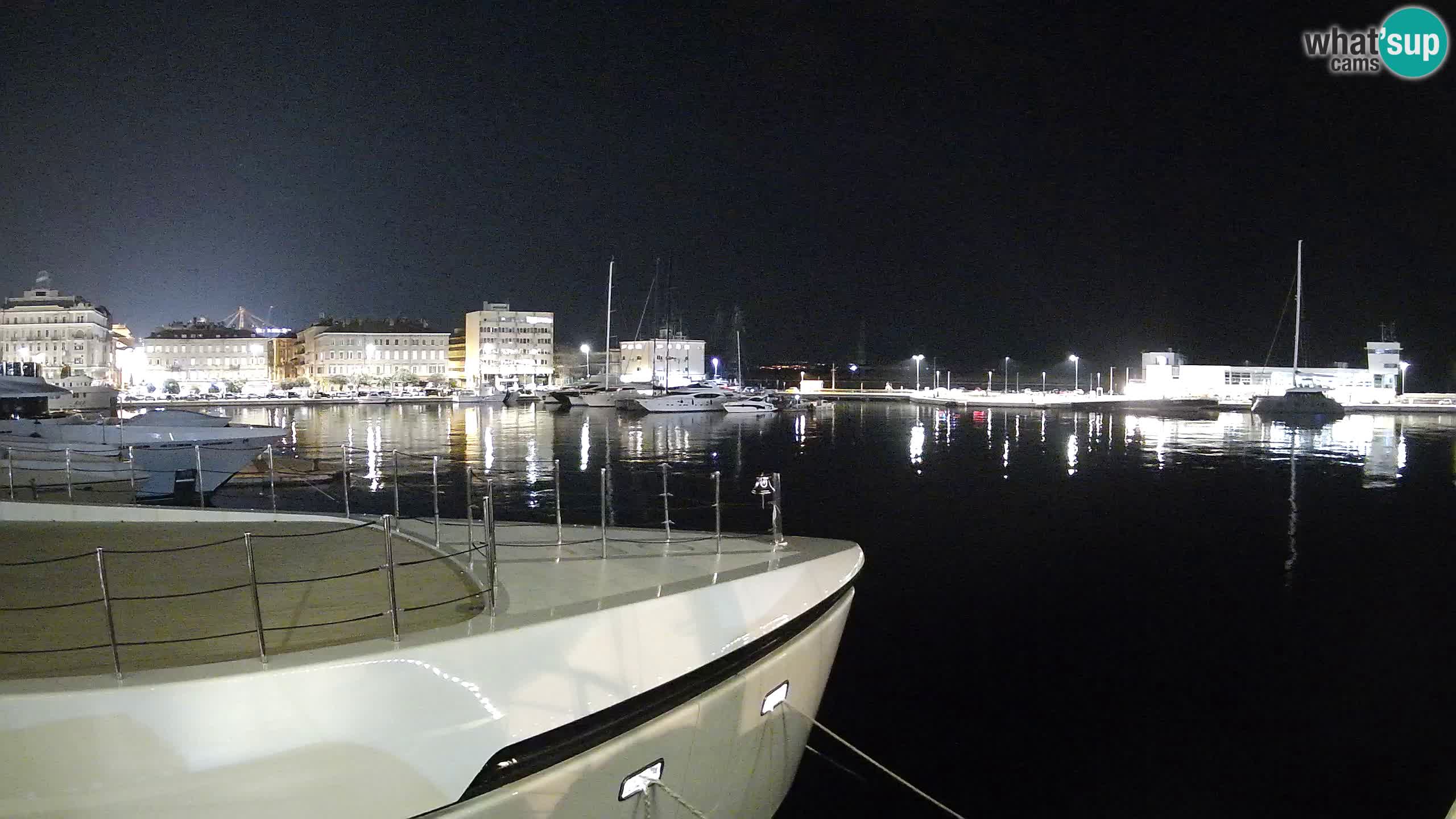 Reka – Botel Marina spletna kamera