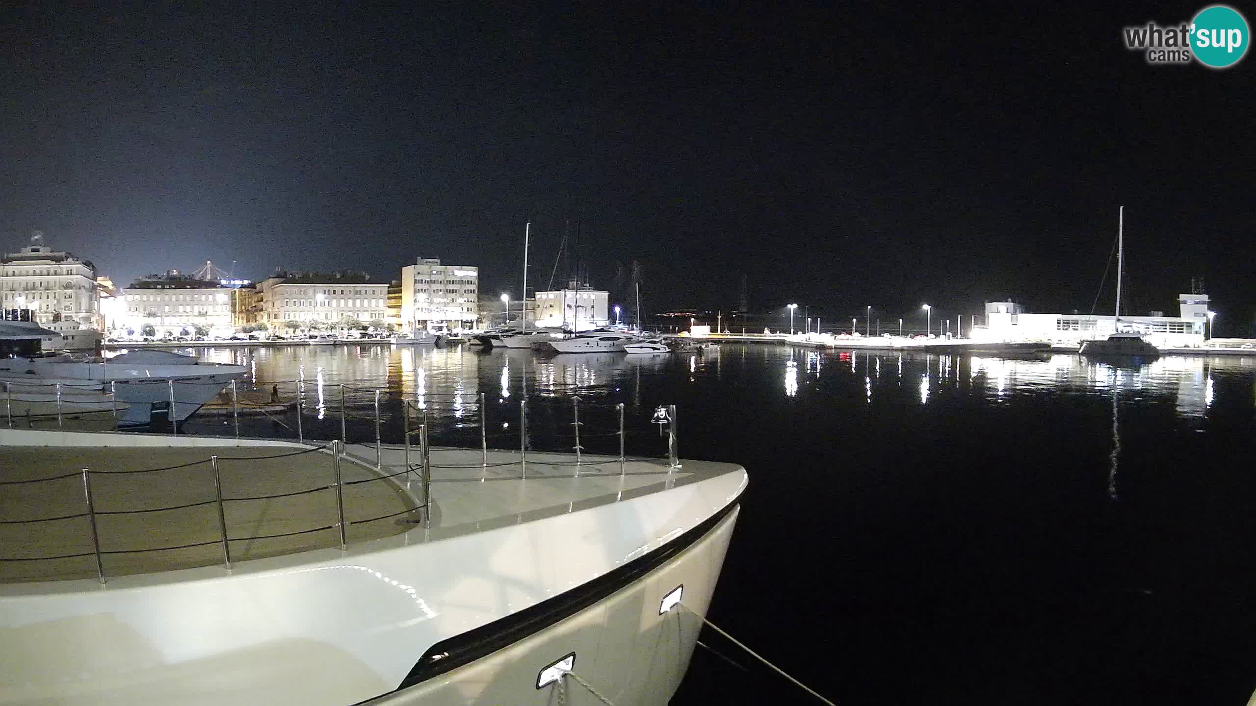 Reka – Botel Marina spletna kamera