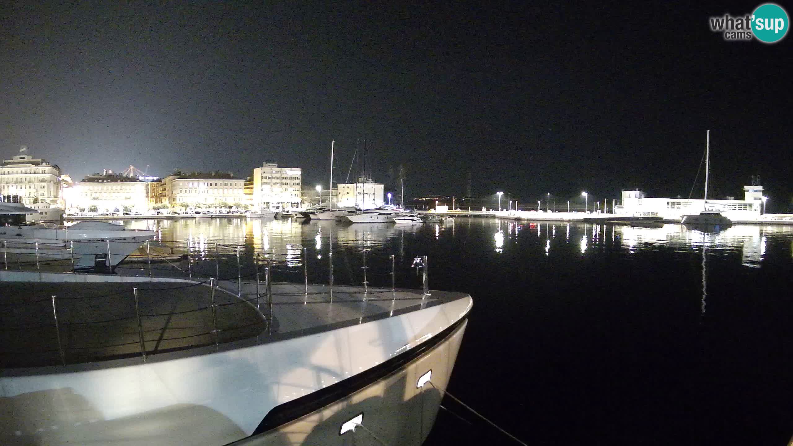 Reka – Botel Marina spletna kamera