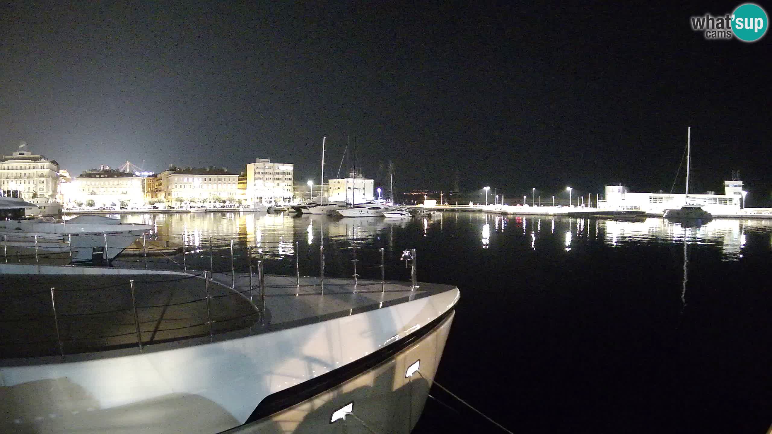 Rijeka – Botel Marina webcam en direct