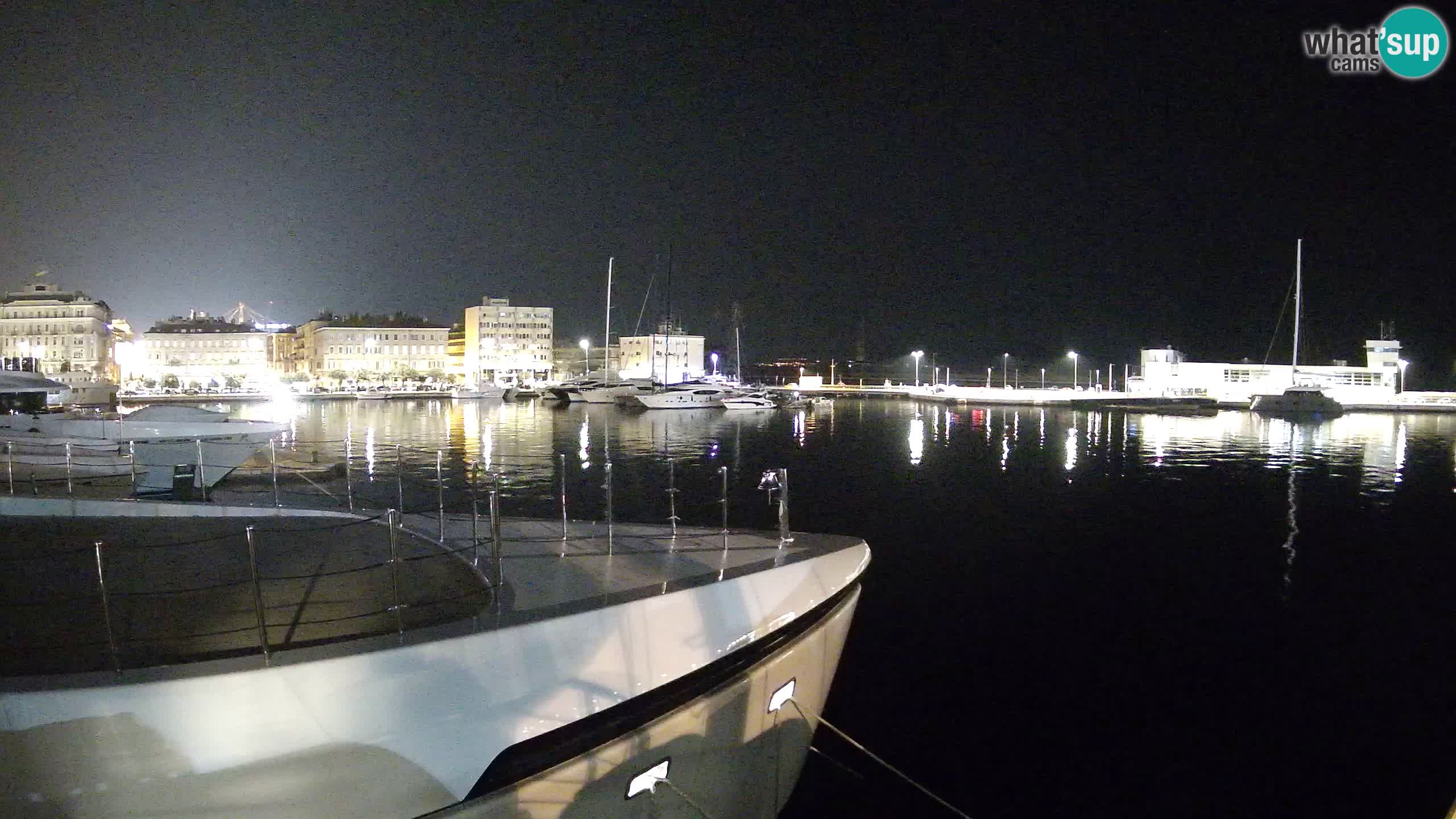 Rijeka – Botel Marina web kamera