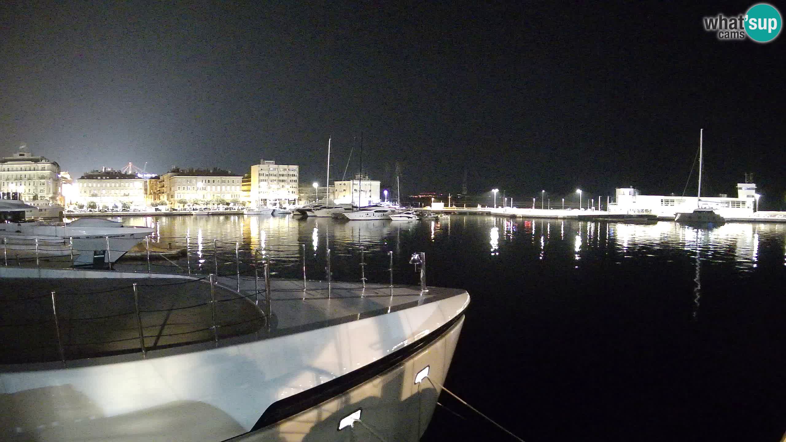 Rijeka – Botel Marina webcam en direct