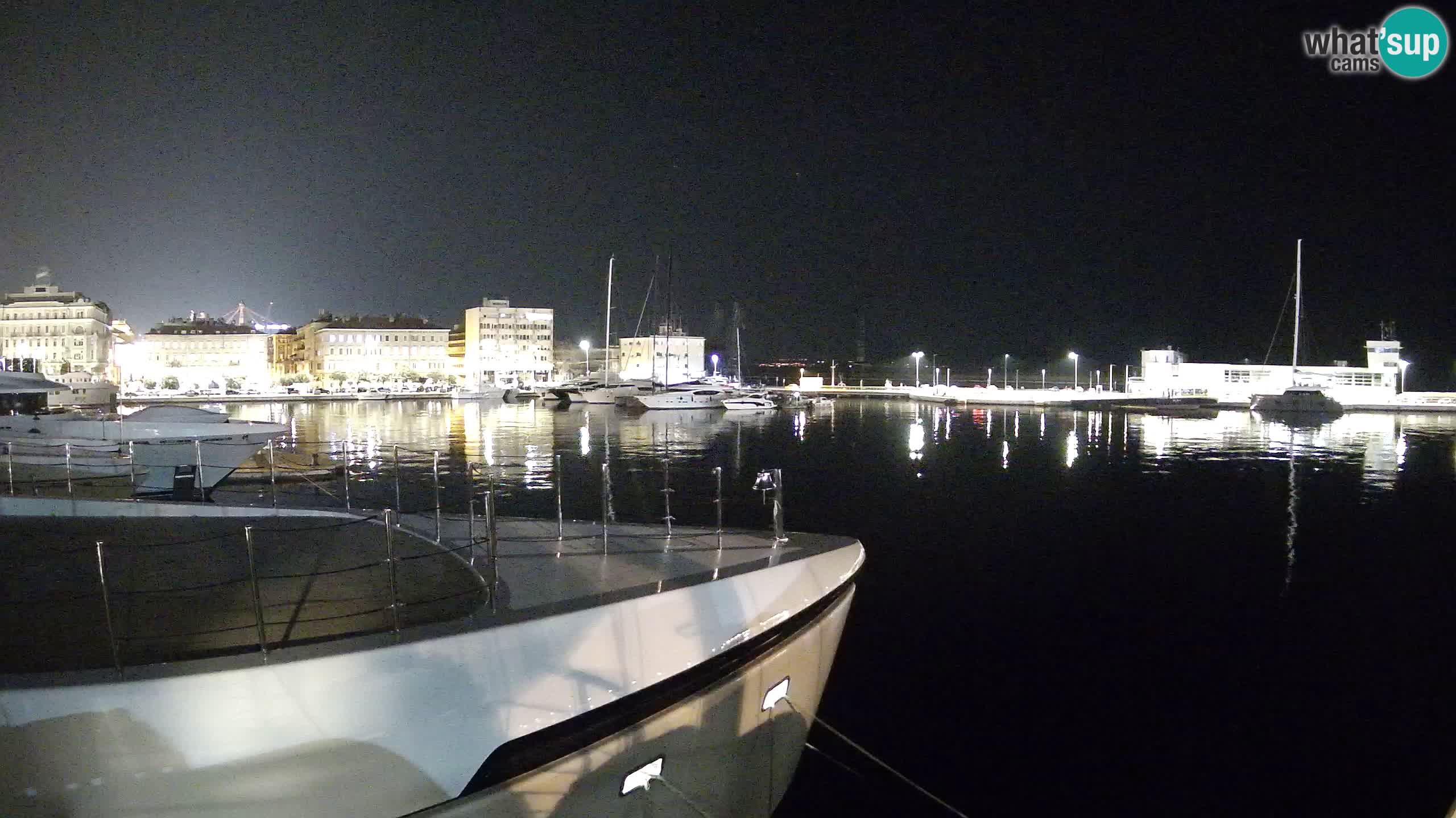 Botel Marina cámara web en vivo Rijeka