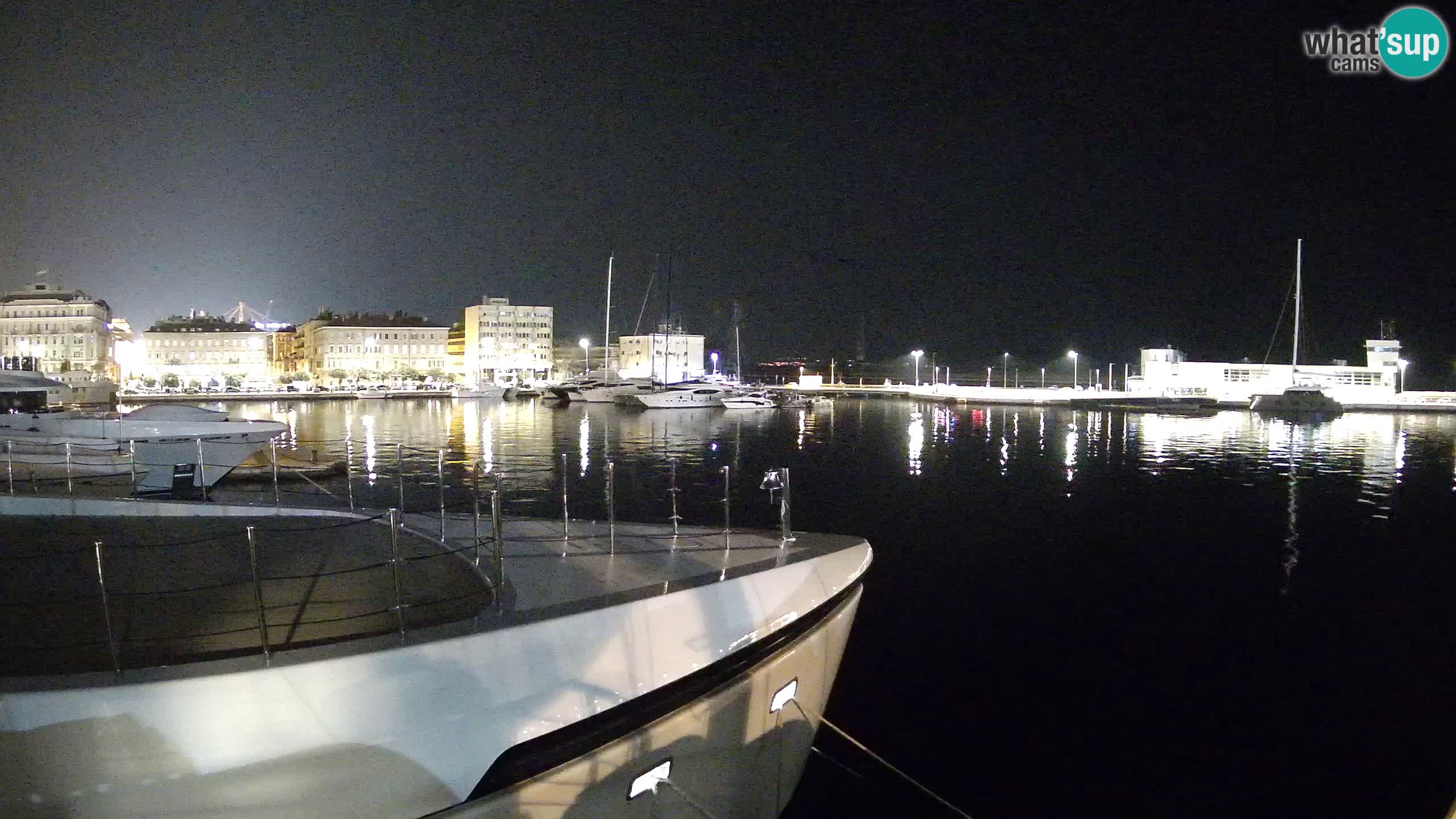 Rijeka – Botel Marina web kamera
