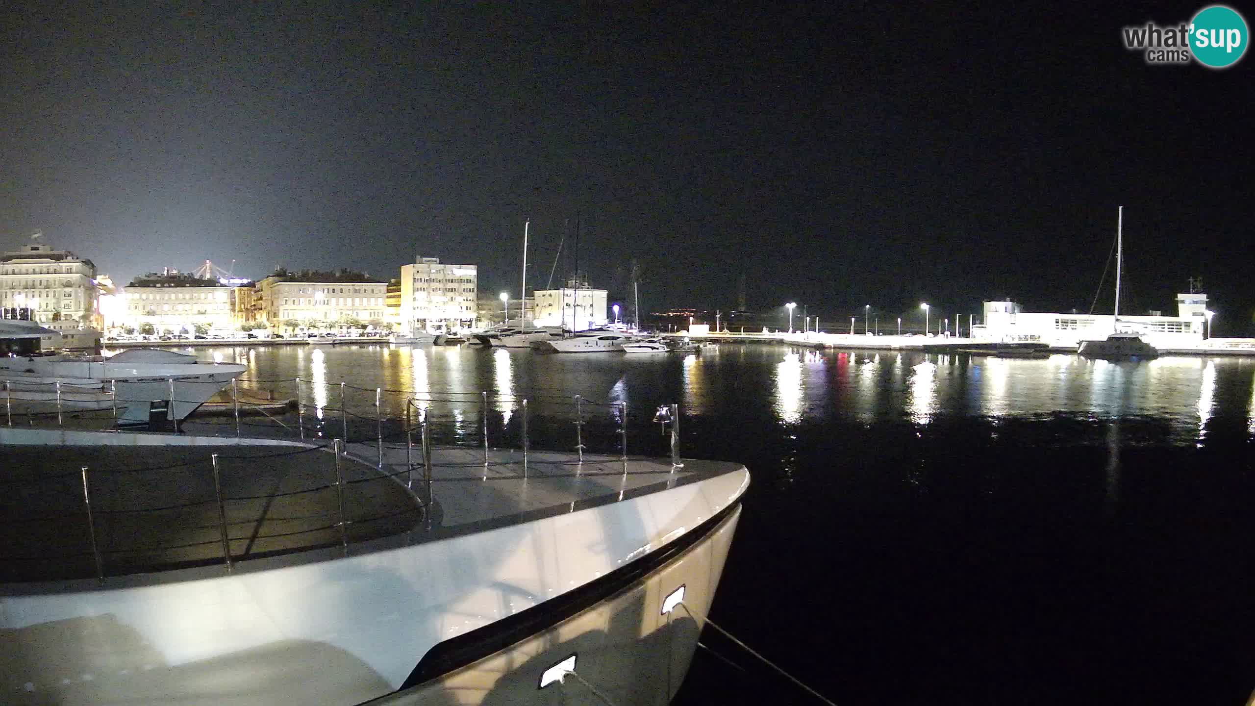 Reka – Botel Marina spletna kamera