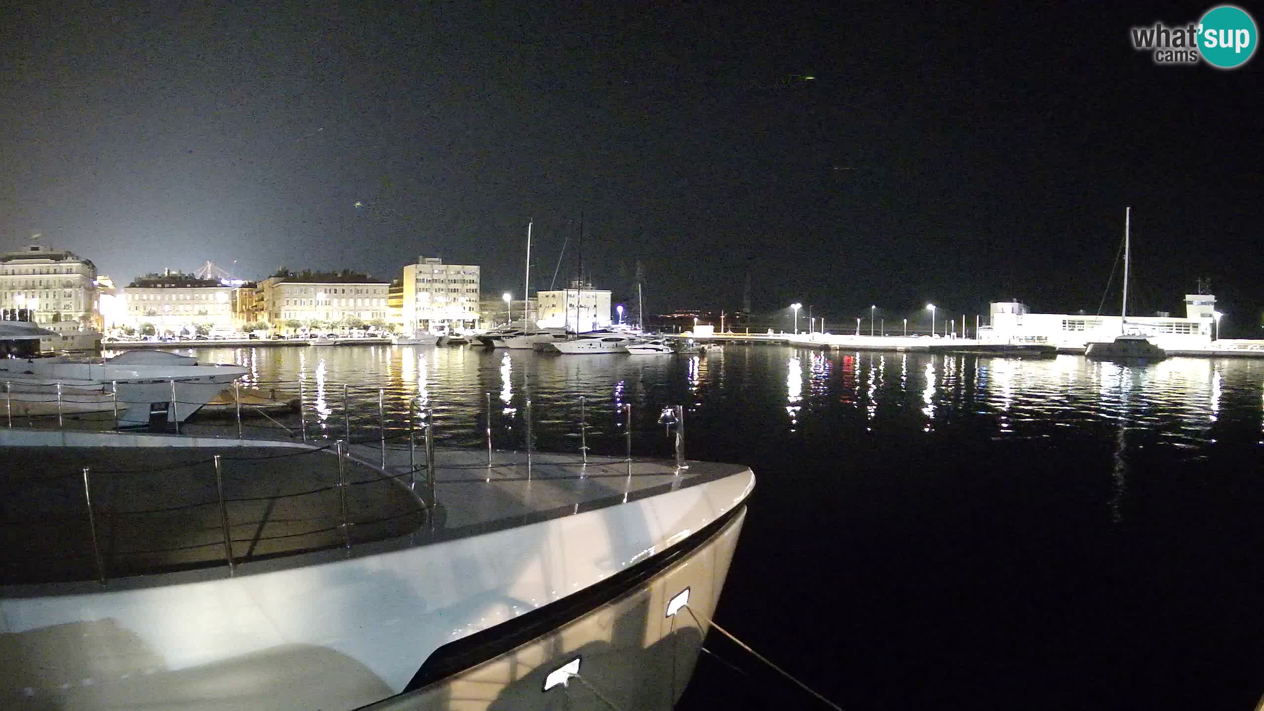 Rijeka – Botel Marina web kamera