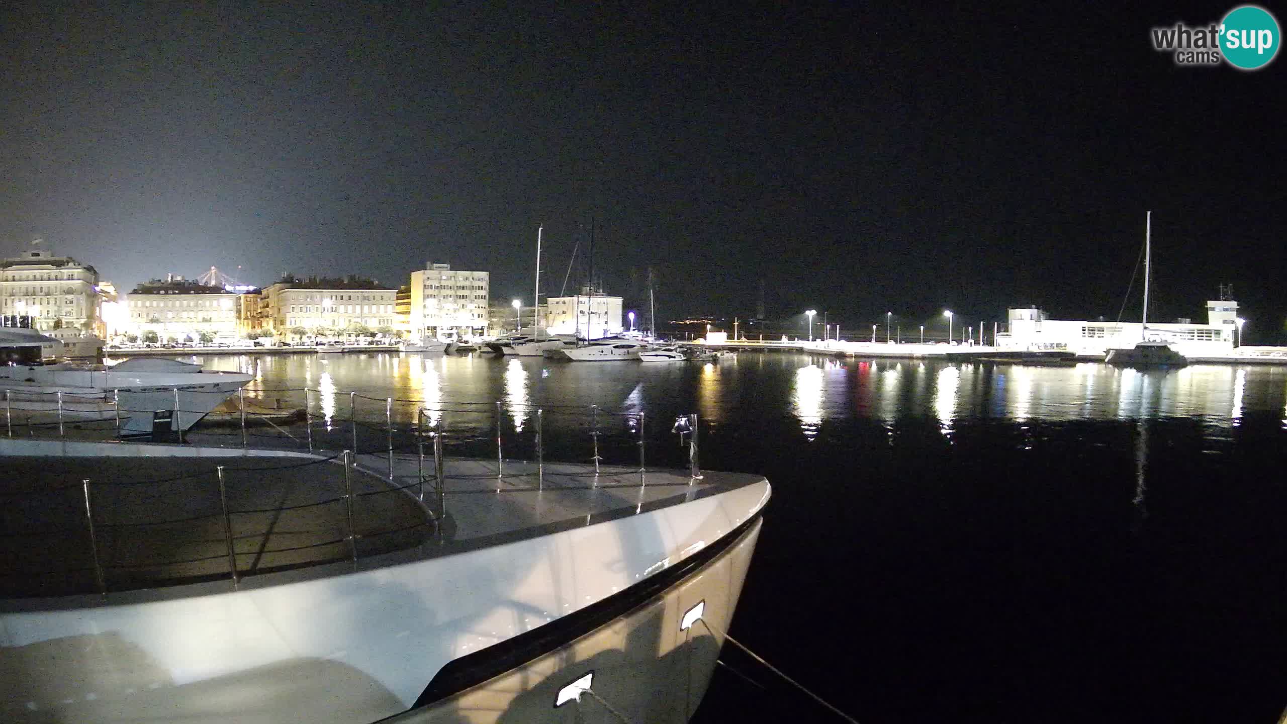 Reka – Botel Marina spletna kamera