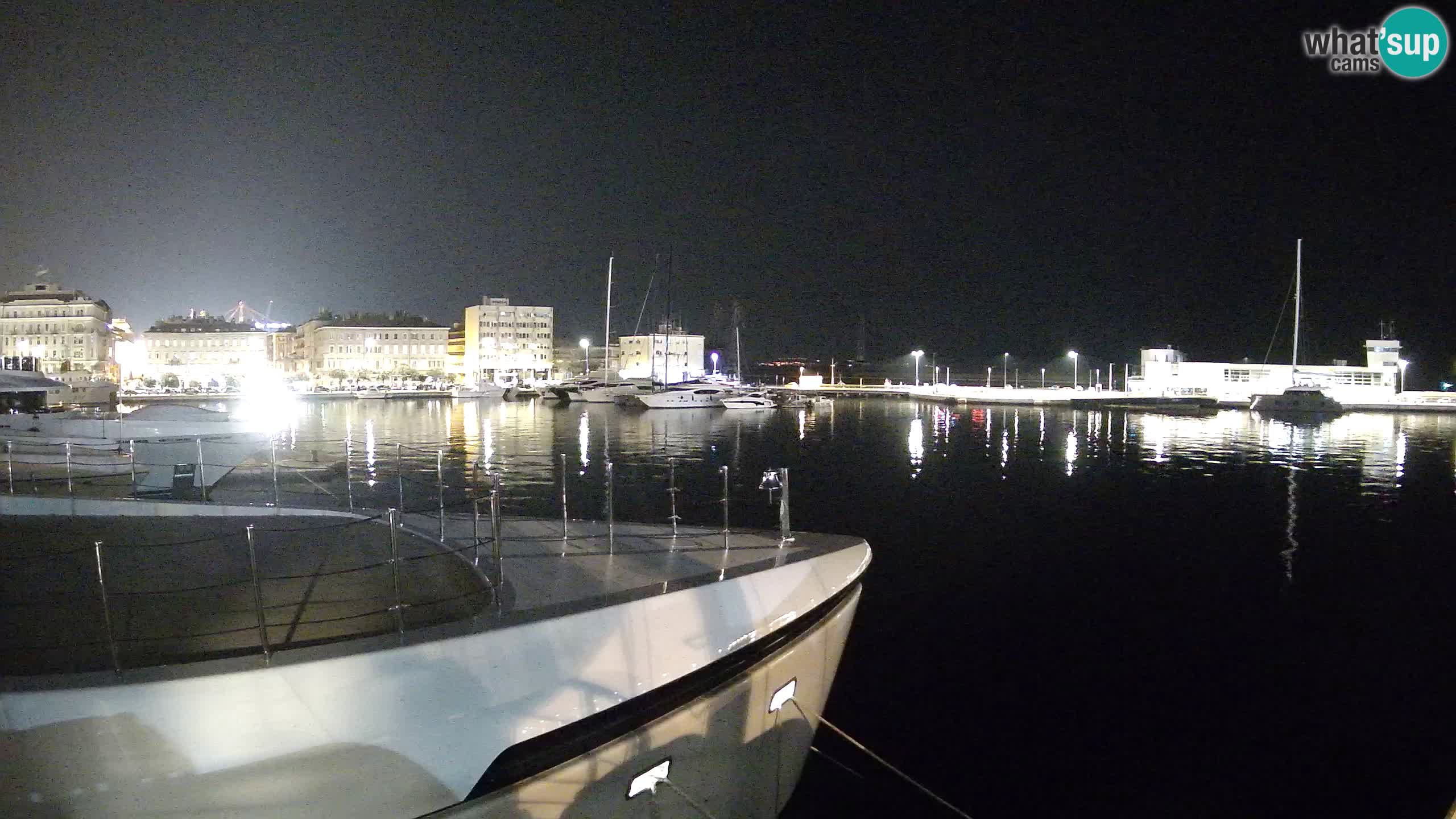 Reka – Botel Marina spletna kamera