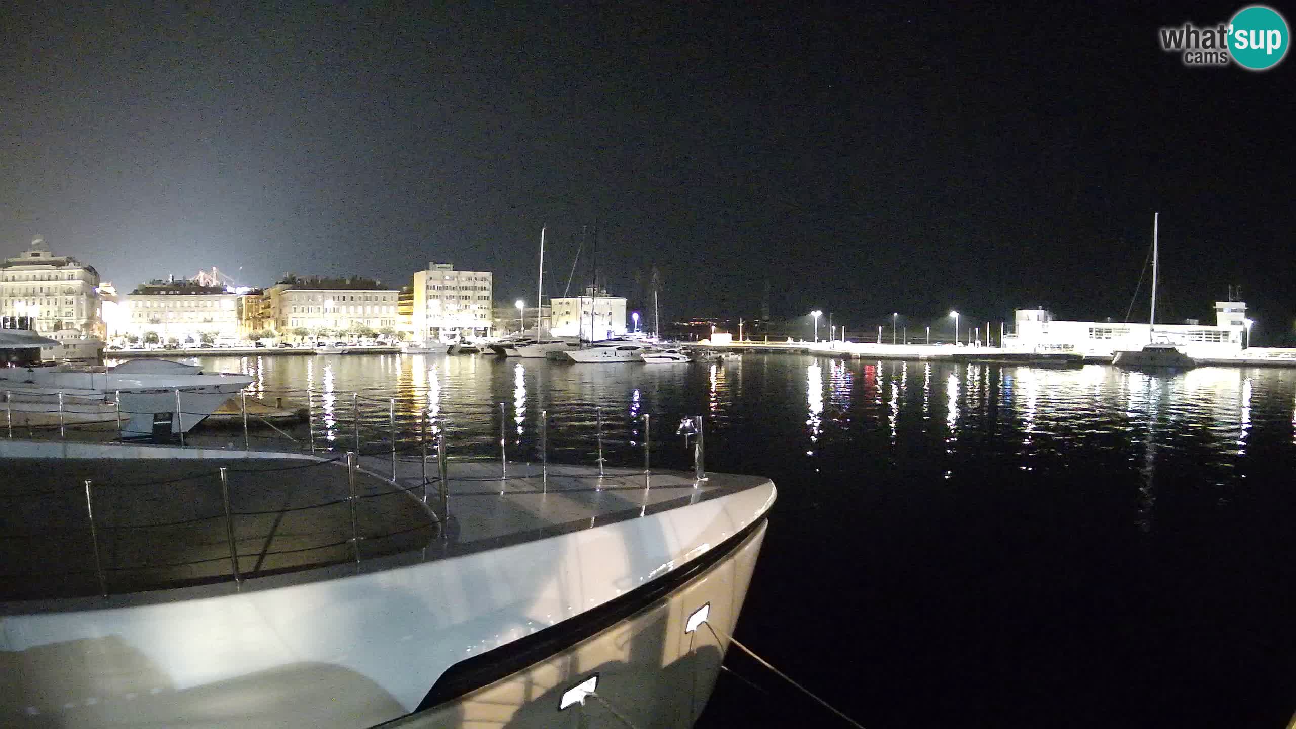 Reka – Botel Marina spletna kamera