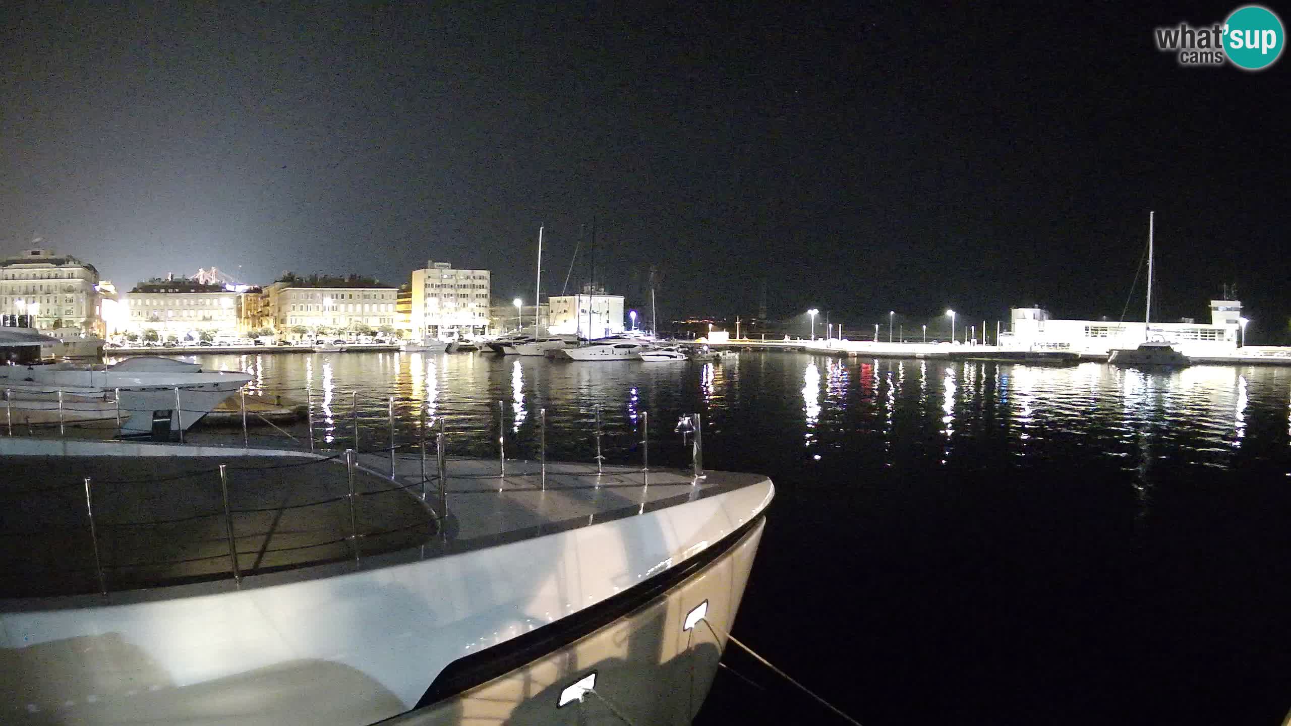 Botel Marina cámara web en vivo Rijeka