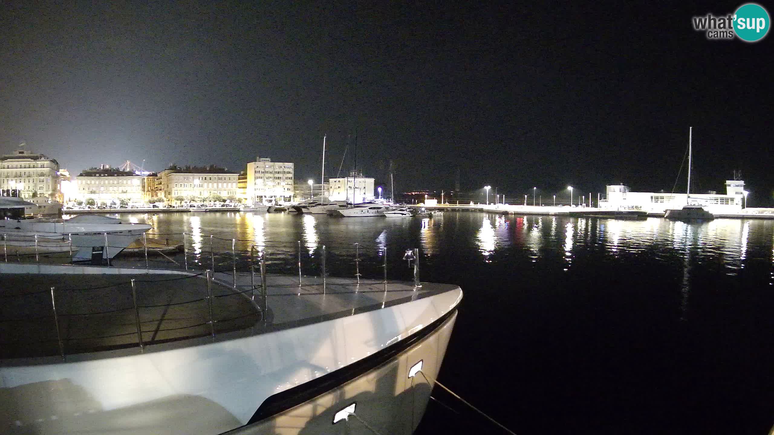 Rijeka – Botel Marina webcam en direct