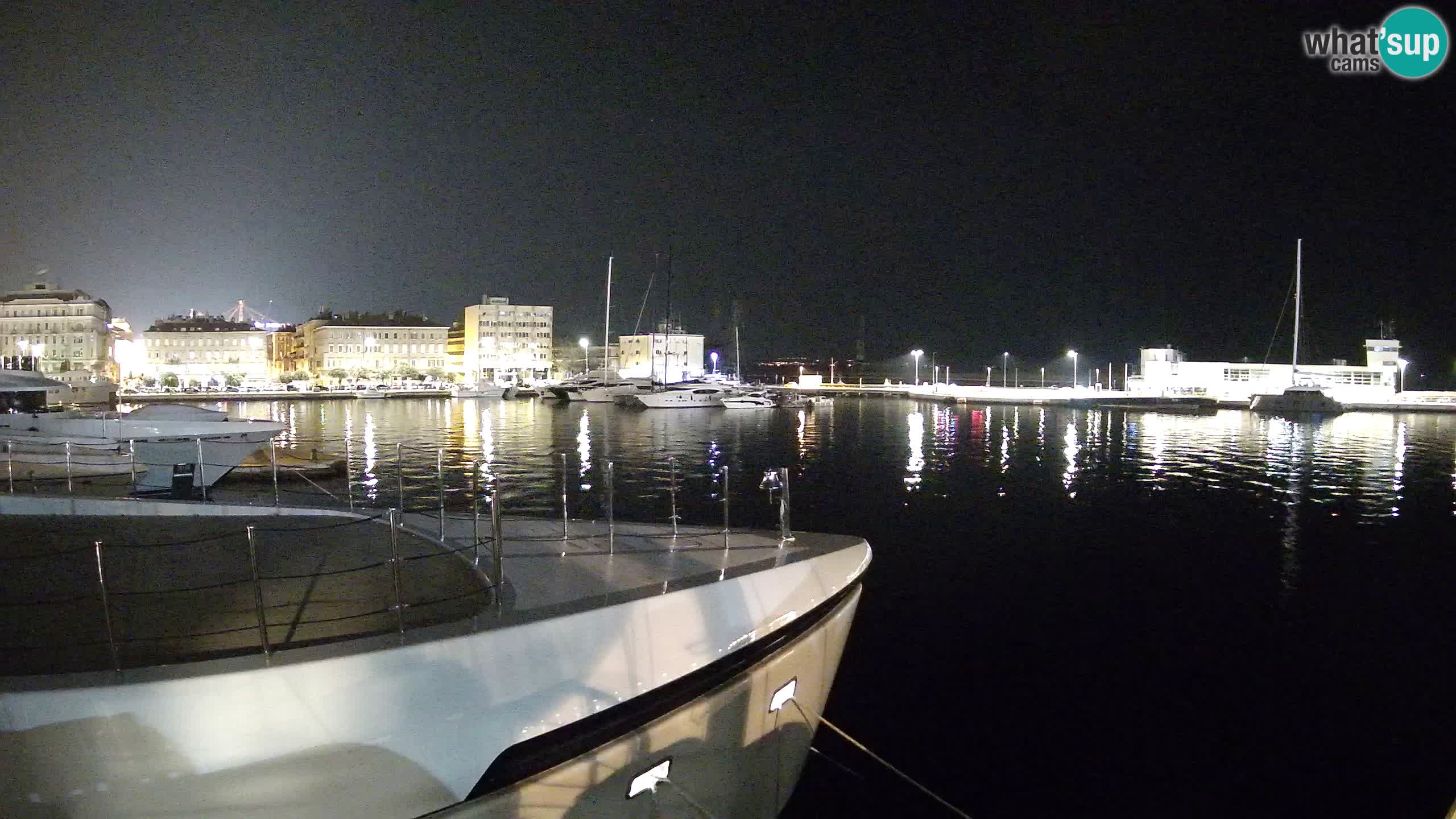 Rijeka – Botel Marina web kamera