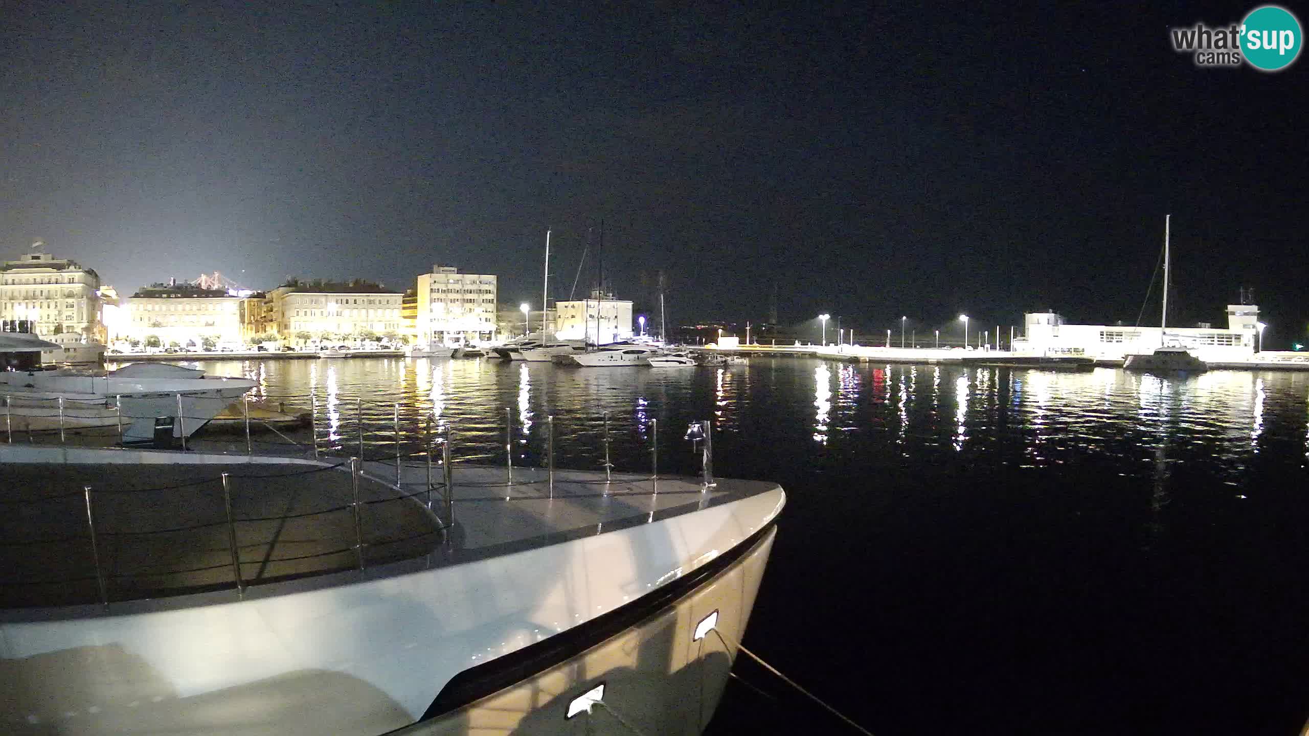 Rijeka – Botel Marina web kamera