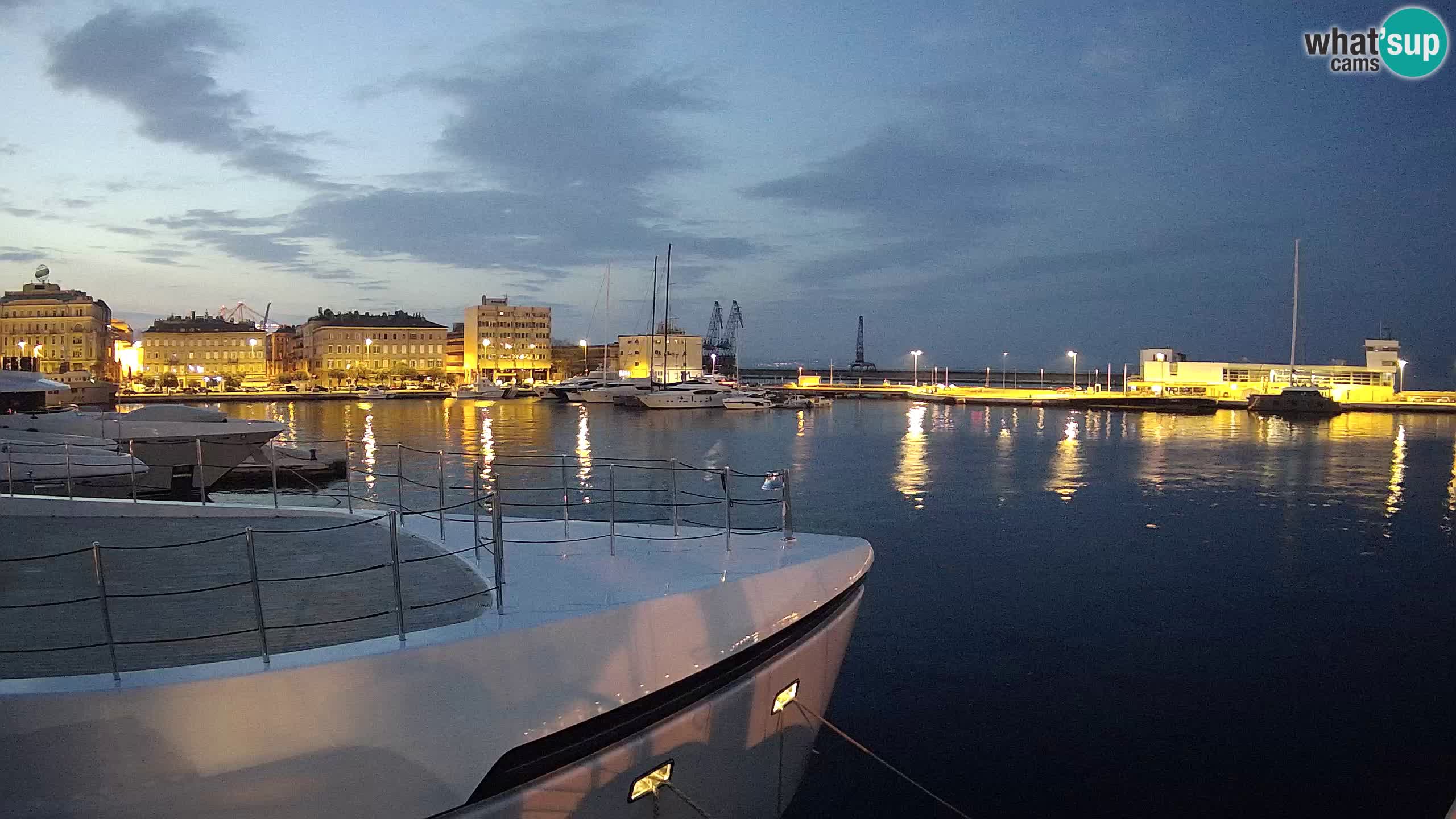 Rijeka – Botel Marina web kamera