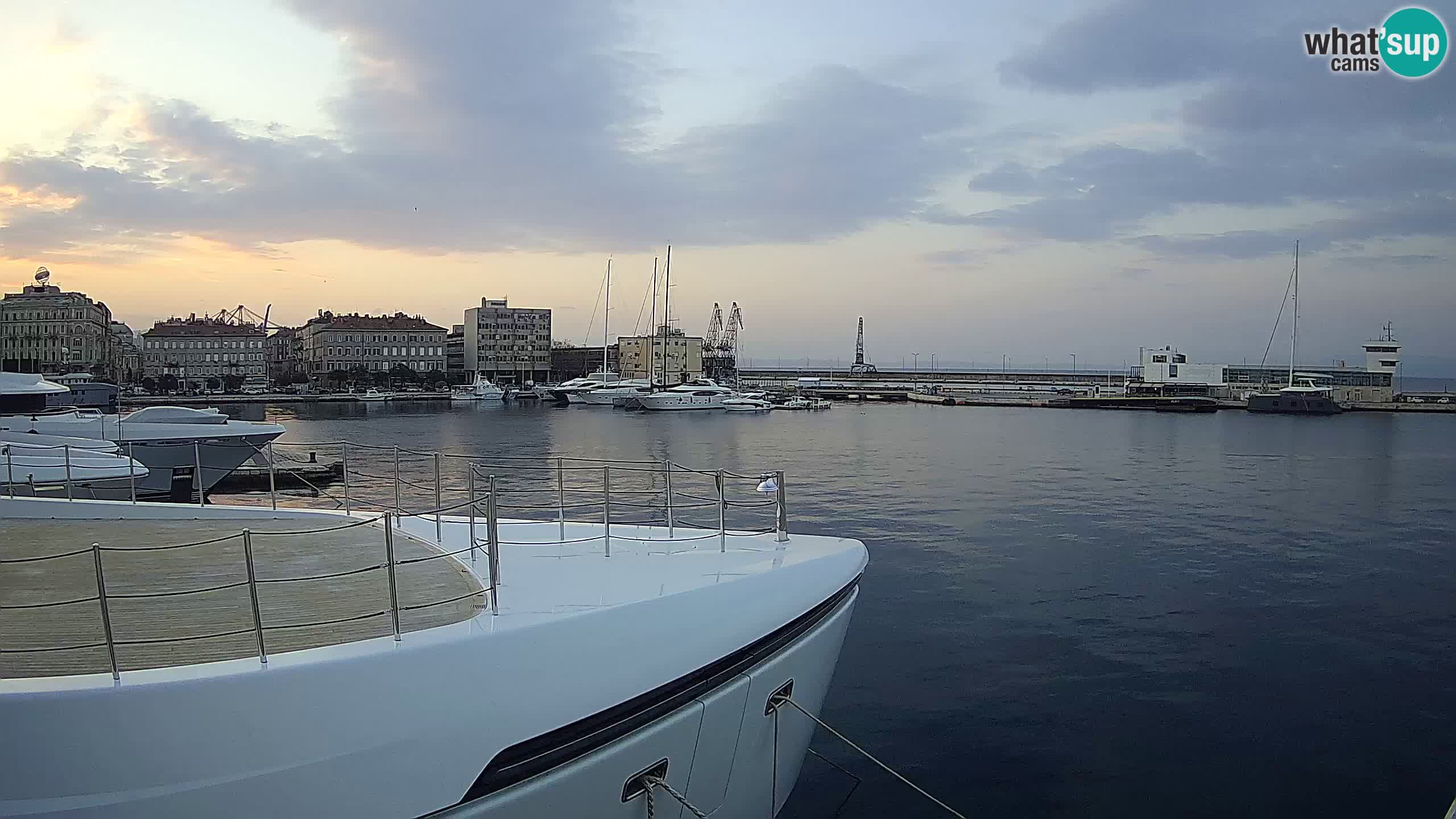 Rijeka – Botel Marina web kamera
