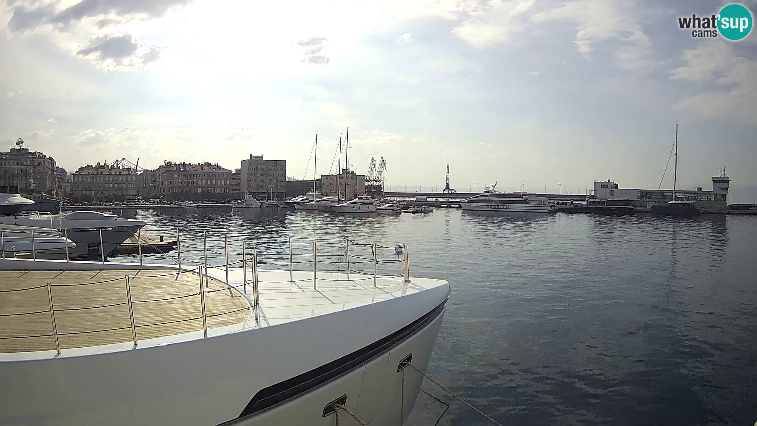 Rijeka – Botel Marina web kamera