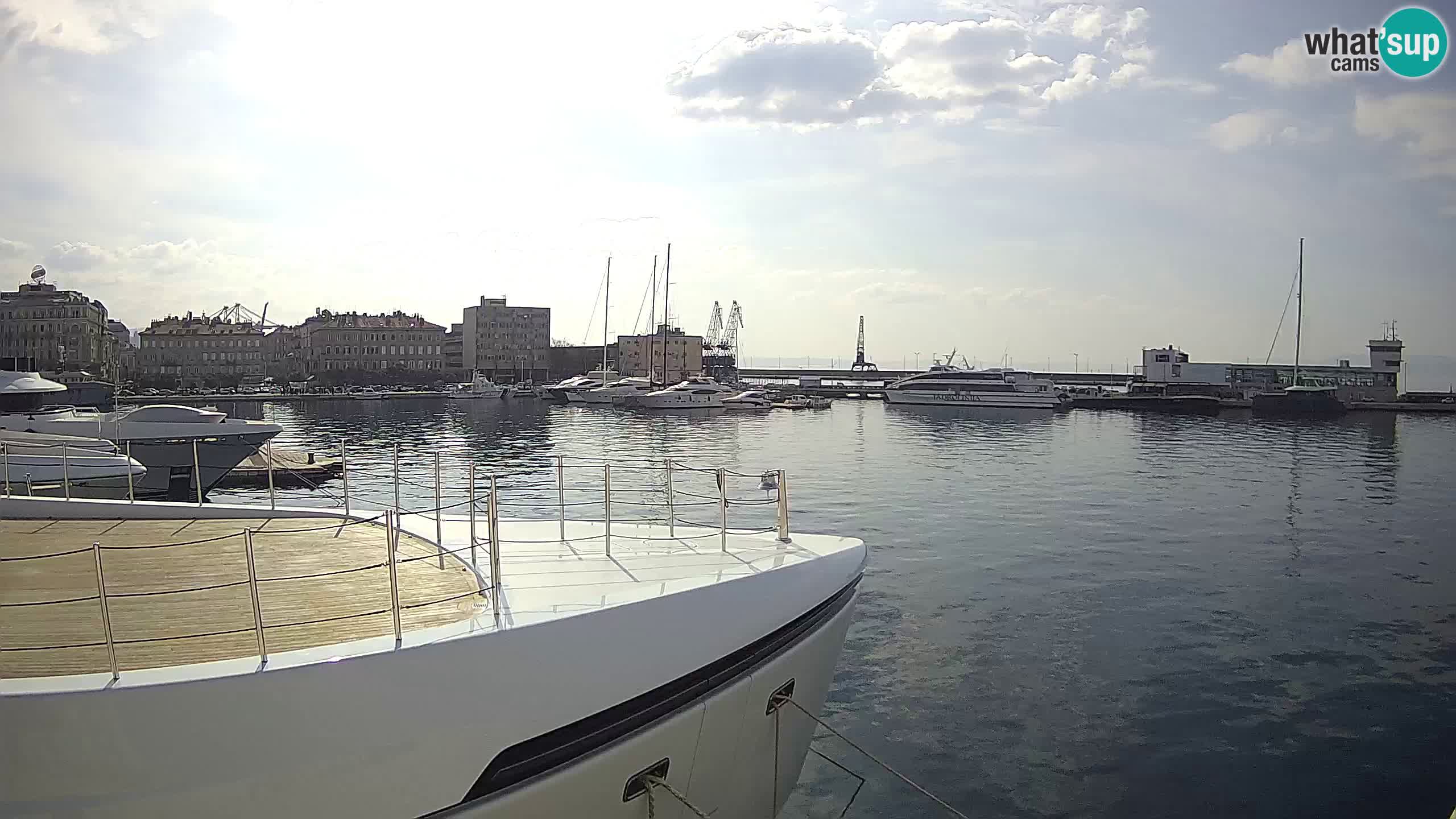 Reka – Botel Marina spletna kamera