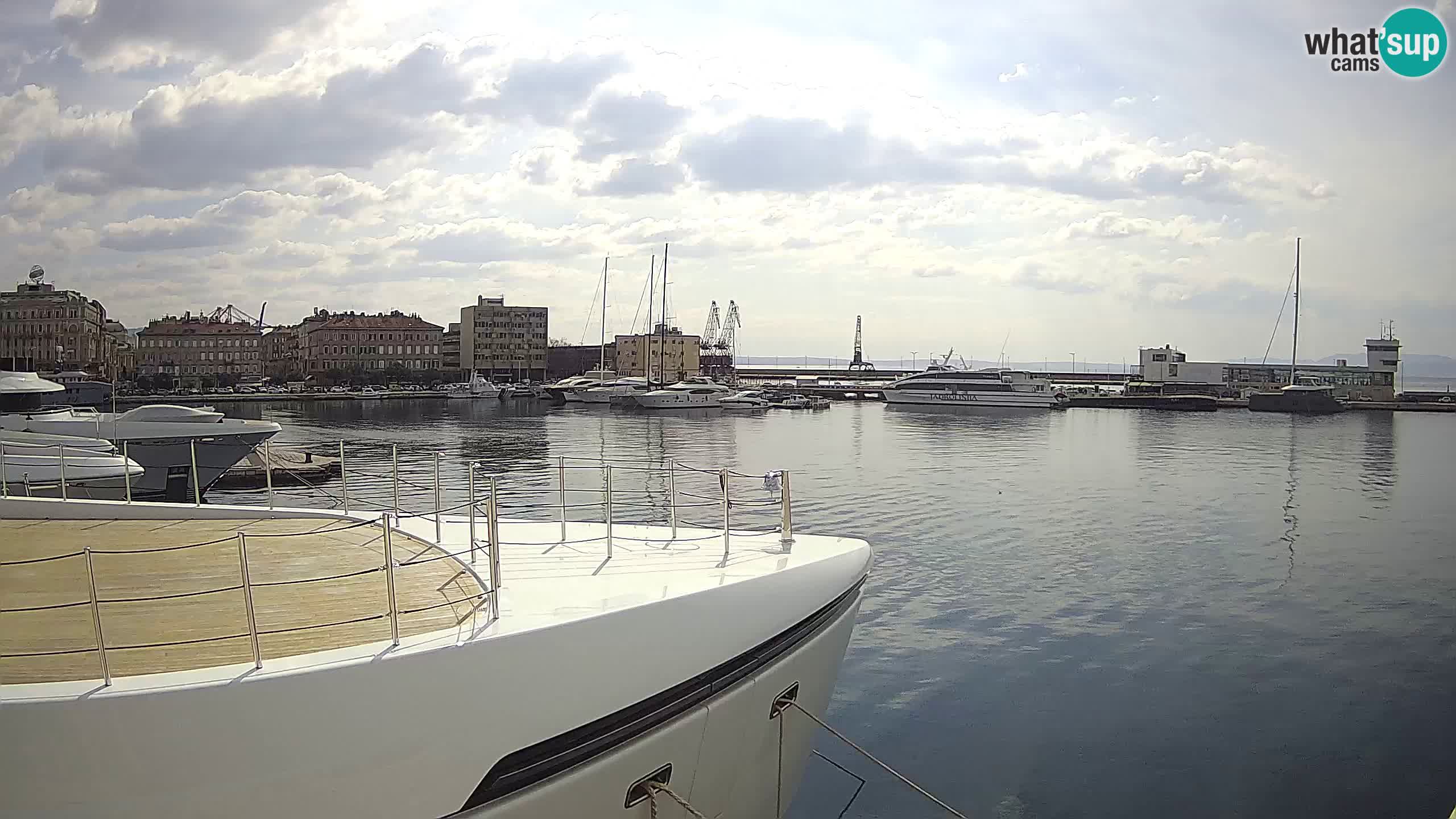 Reka – Botel Marina spletna kamera