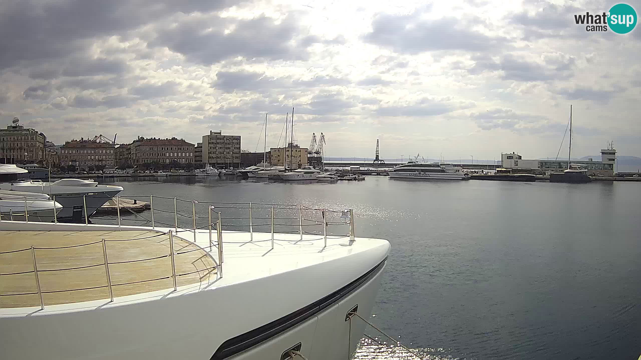 Reka – Botel Marina spletna kamera