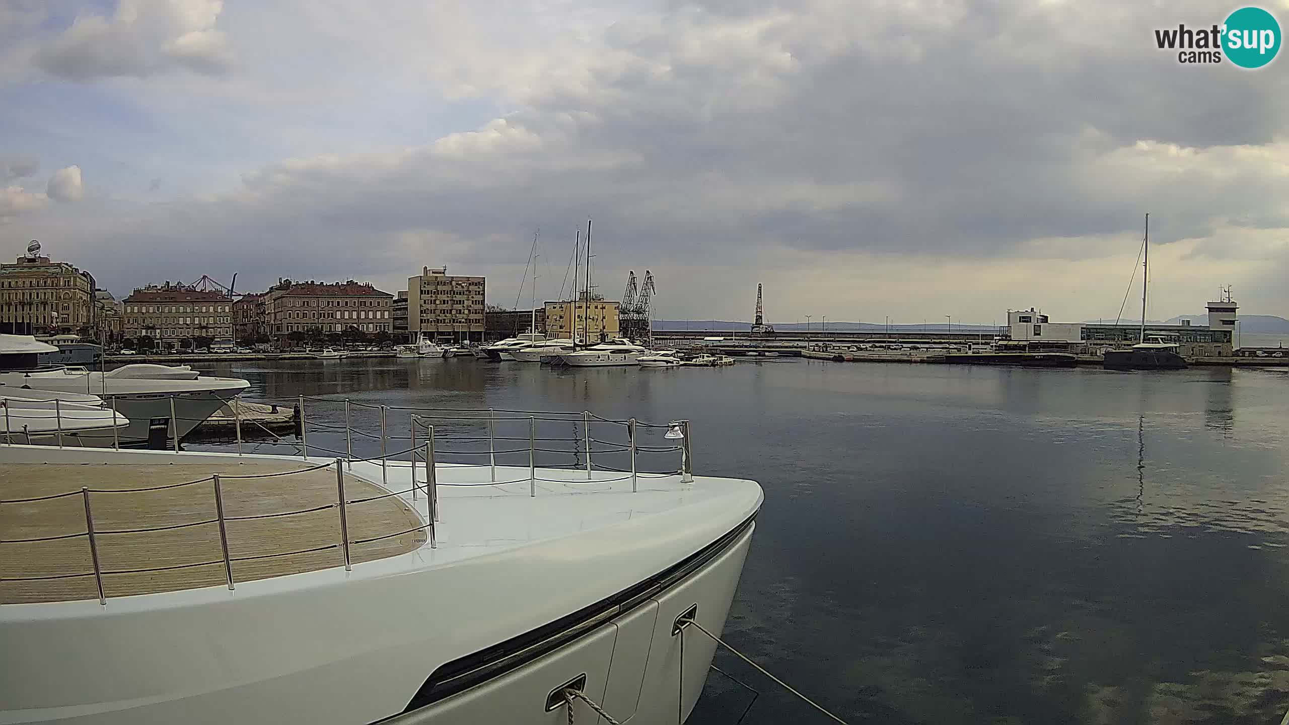Rijeka – Botel Marina webcam en direct