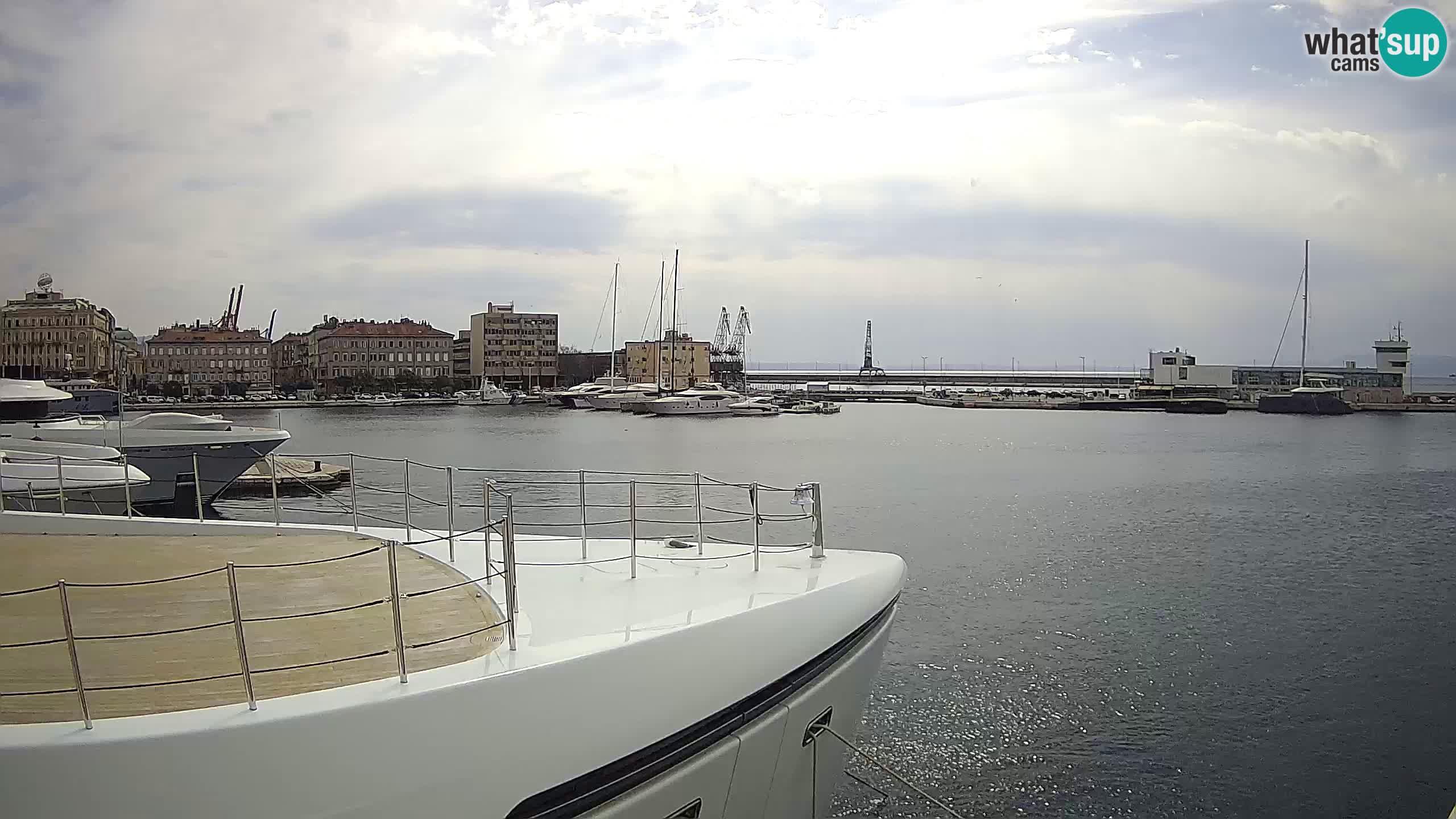 Rijeka – Botel Marina web kamera