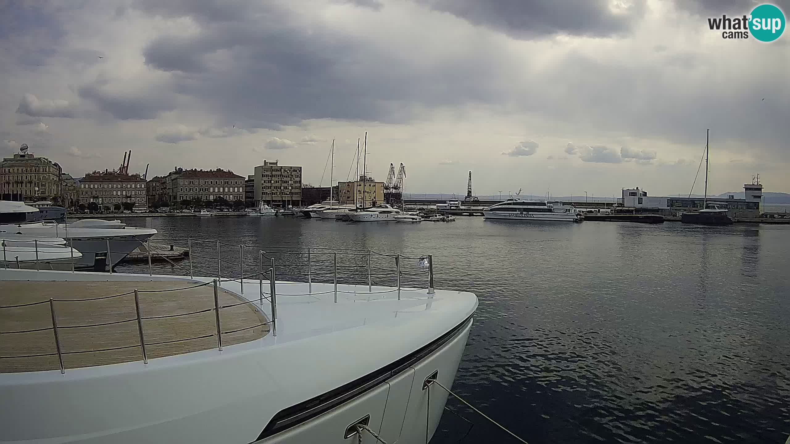 Rijeka – Botel Marina web kamera