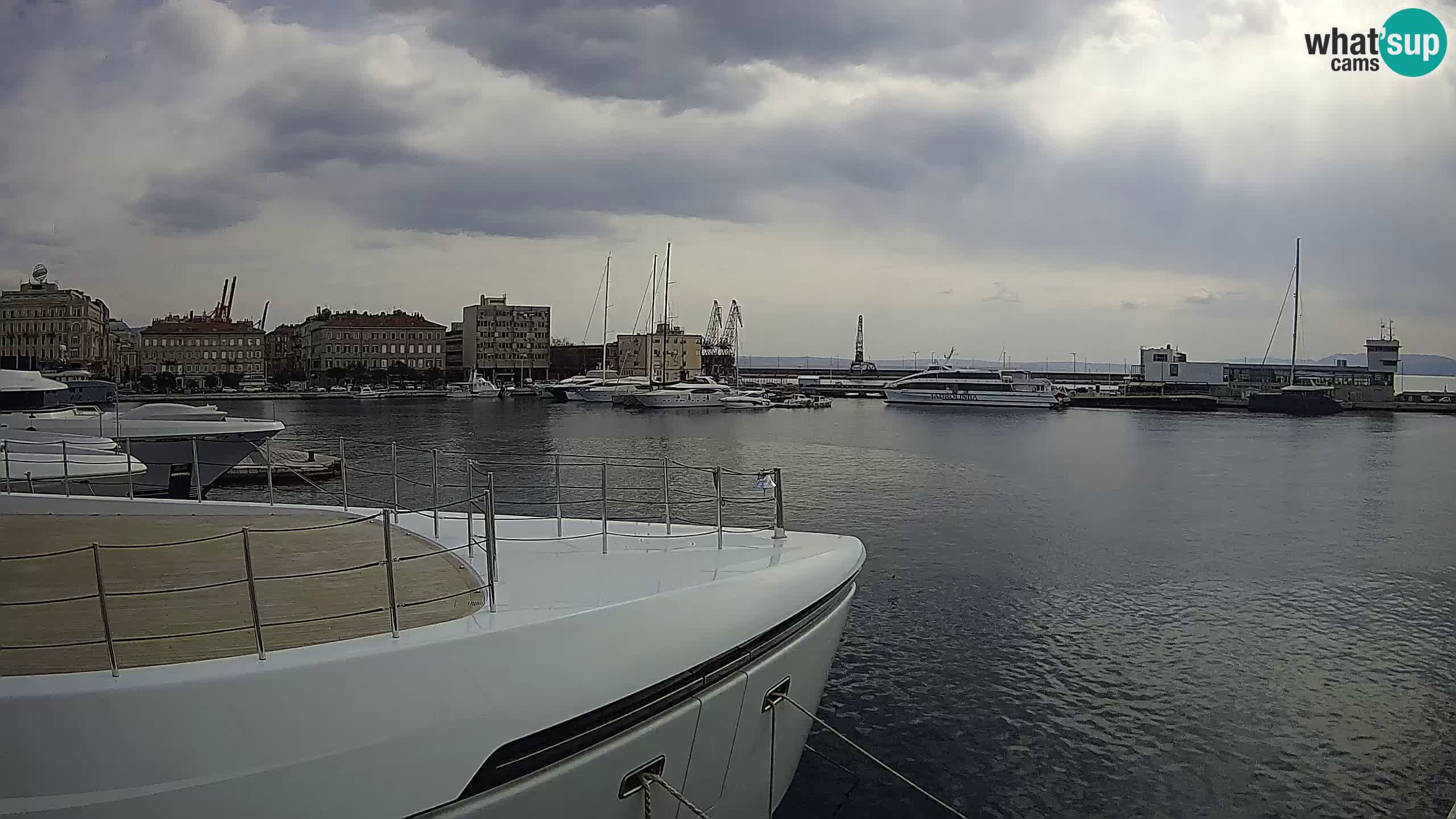 Rijeka – Botel Marina web kamera
