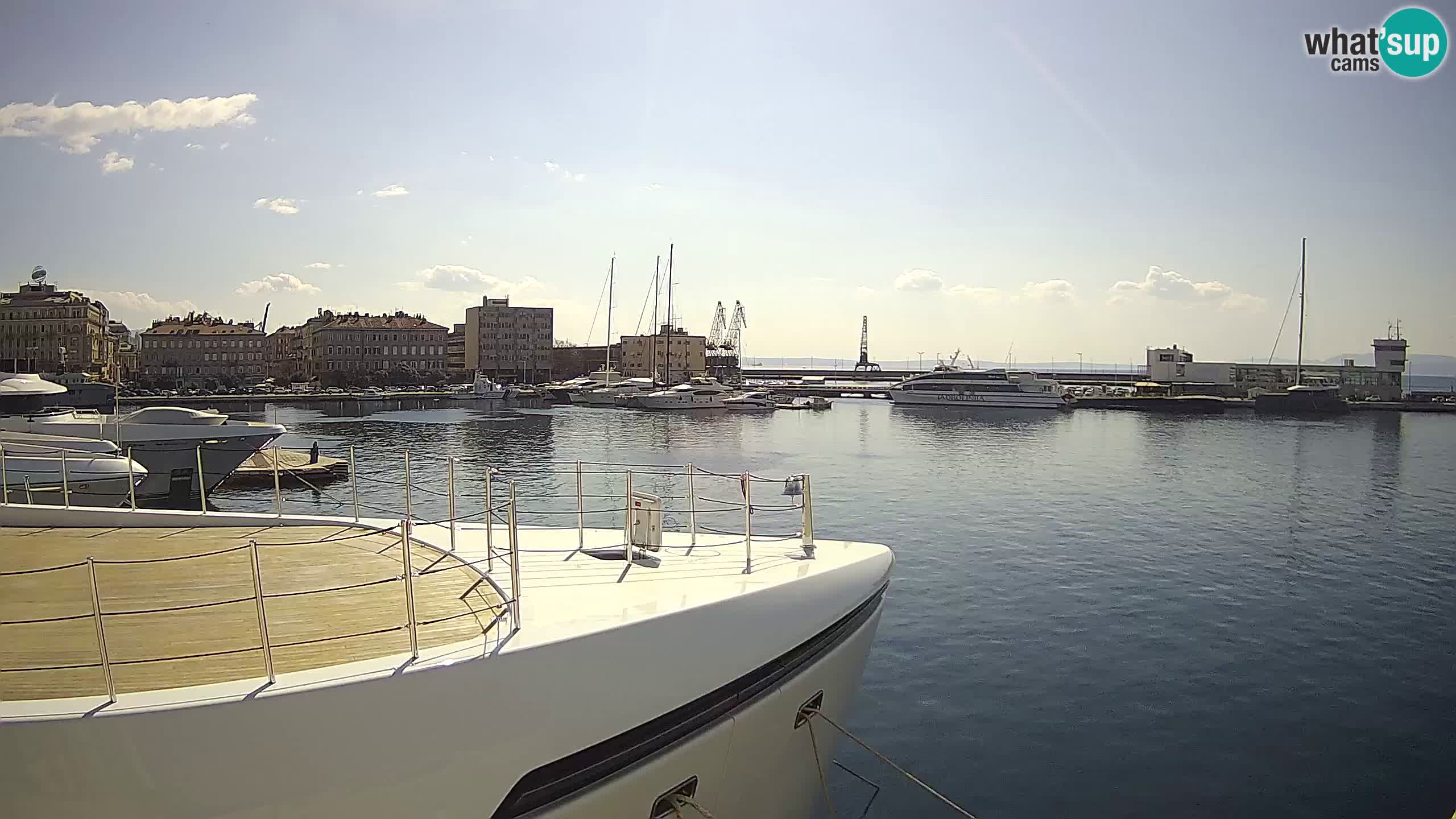 Reka – Botel Marina spletna kamera