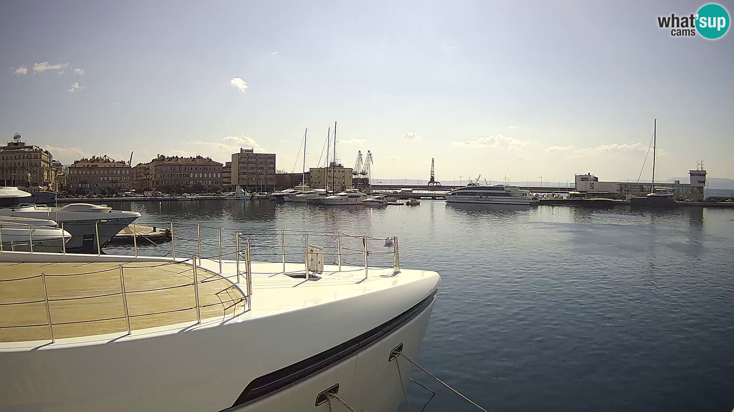 Reka – Botel Marina spletna kamera