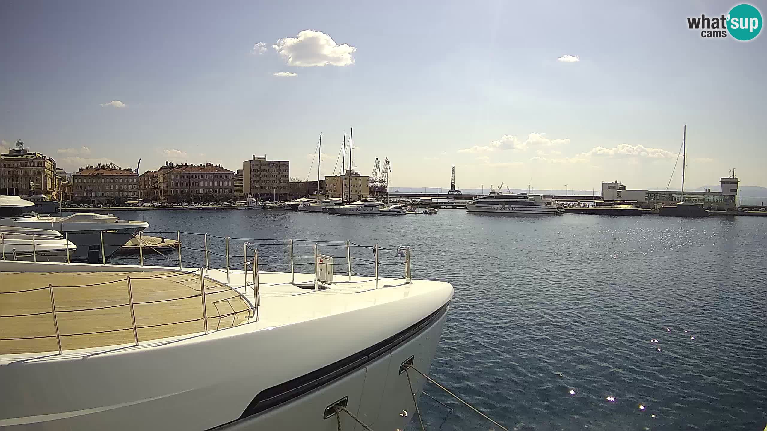 Reka – Botel Marina spletna kamera