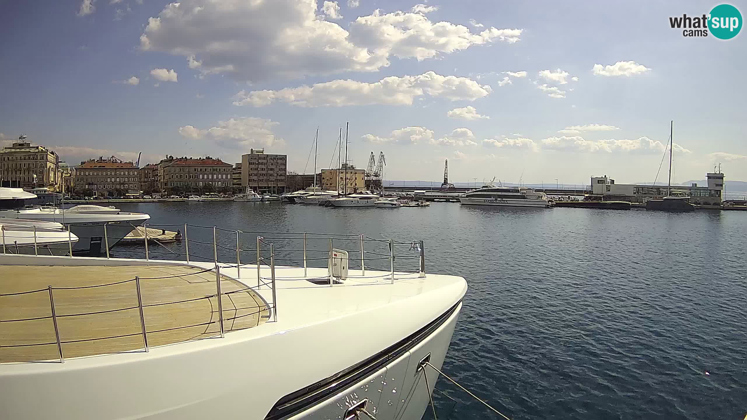 Rijeka – Botel Marina web kamera