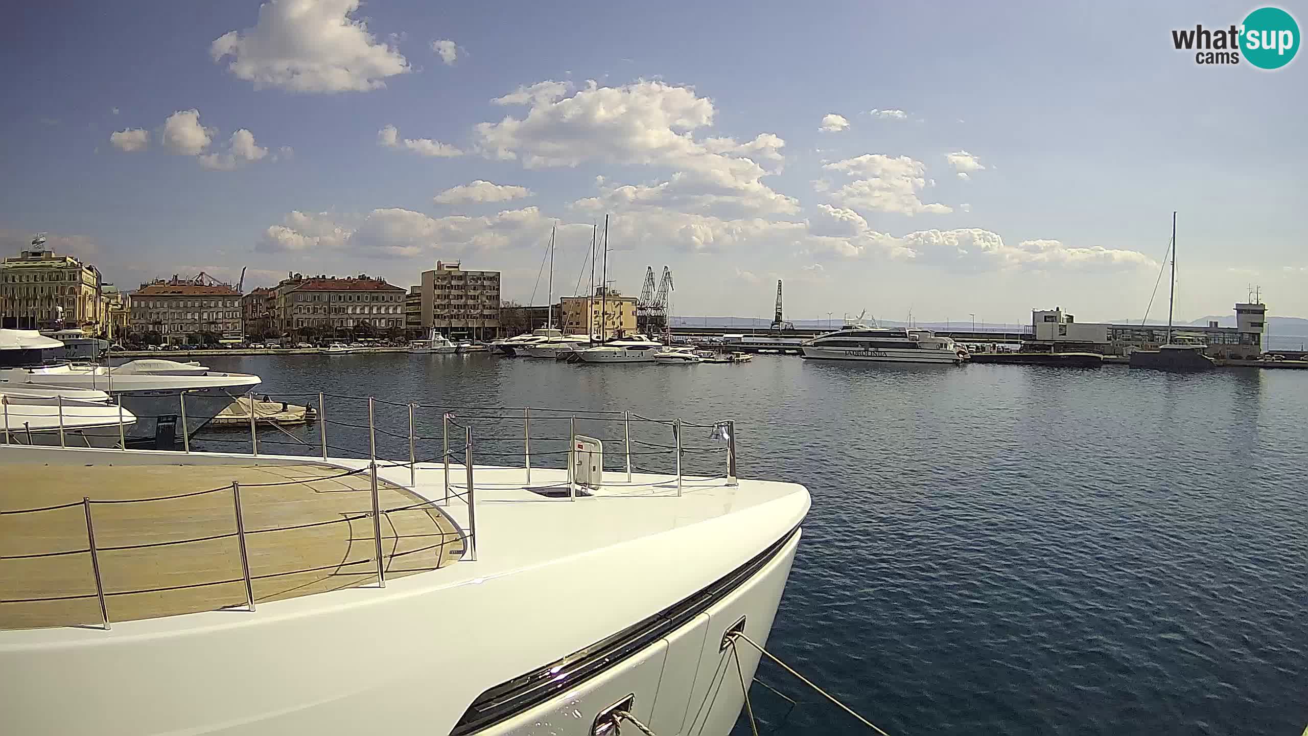 Reka – Botel Marina spletna kamera