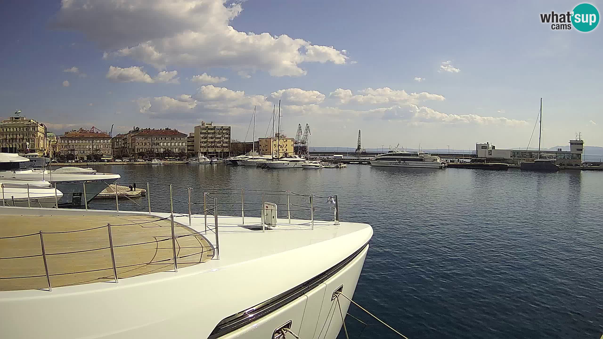 Rijeka – Botel Marina webcam en direct