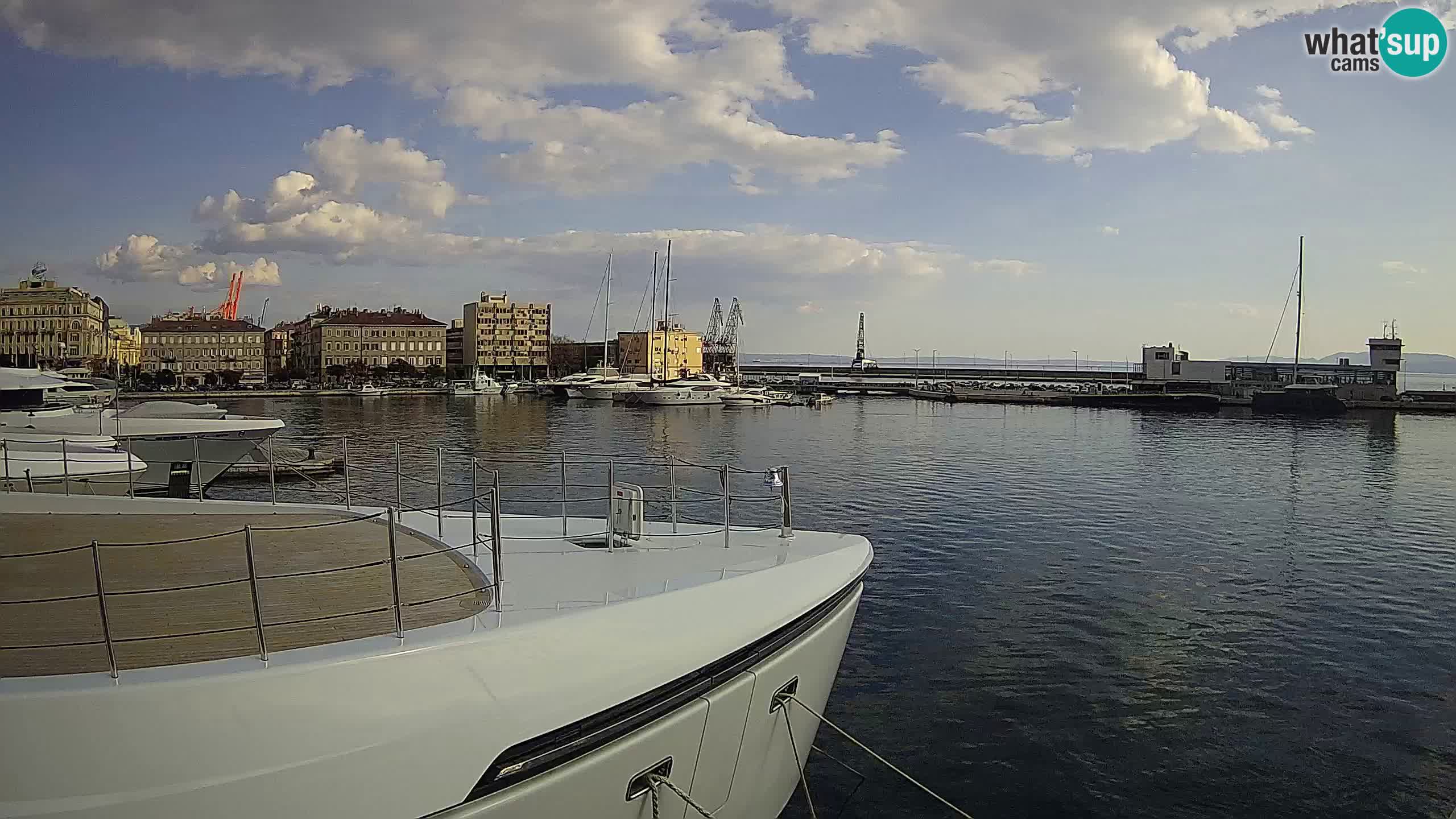 Rijeka – Botel Marina webcam en direct
