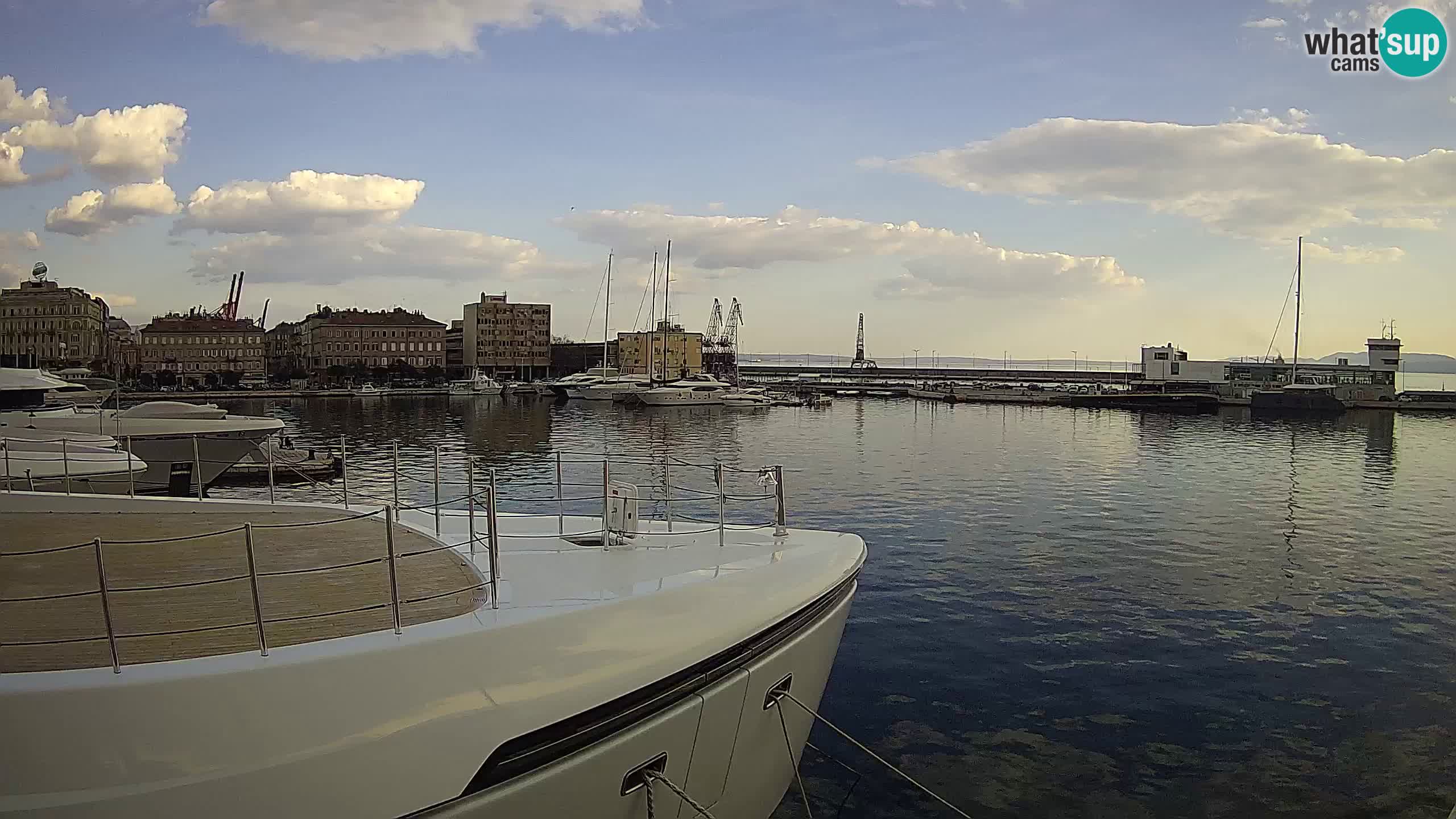 Rijeka – Botel Marina webcam en direct
