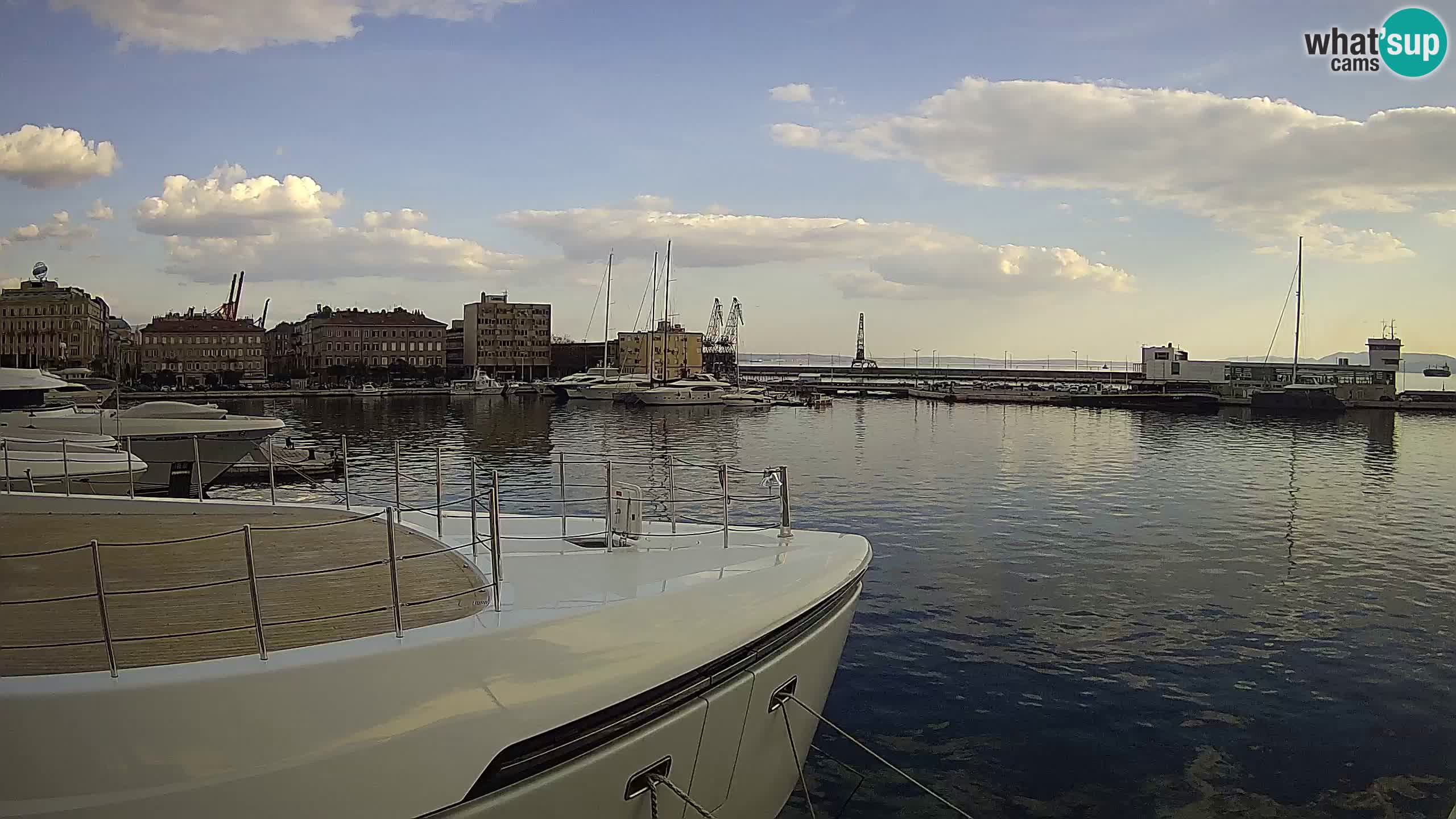 Rijeka – Botel Marina web kamera