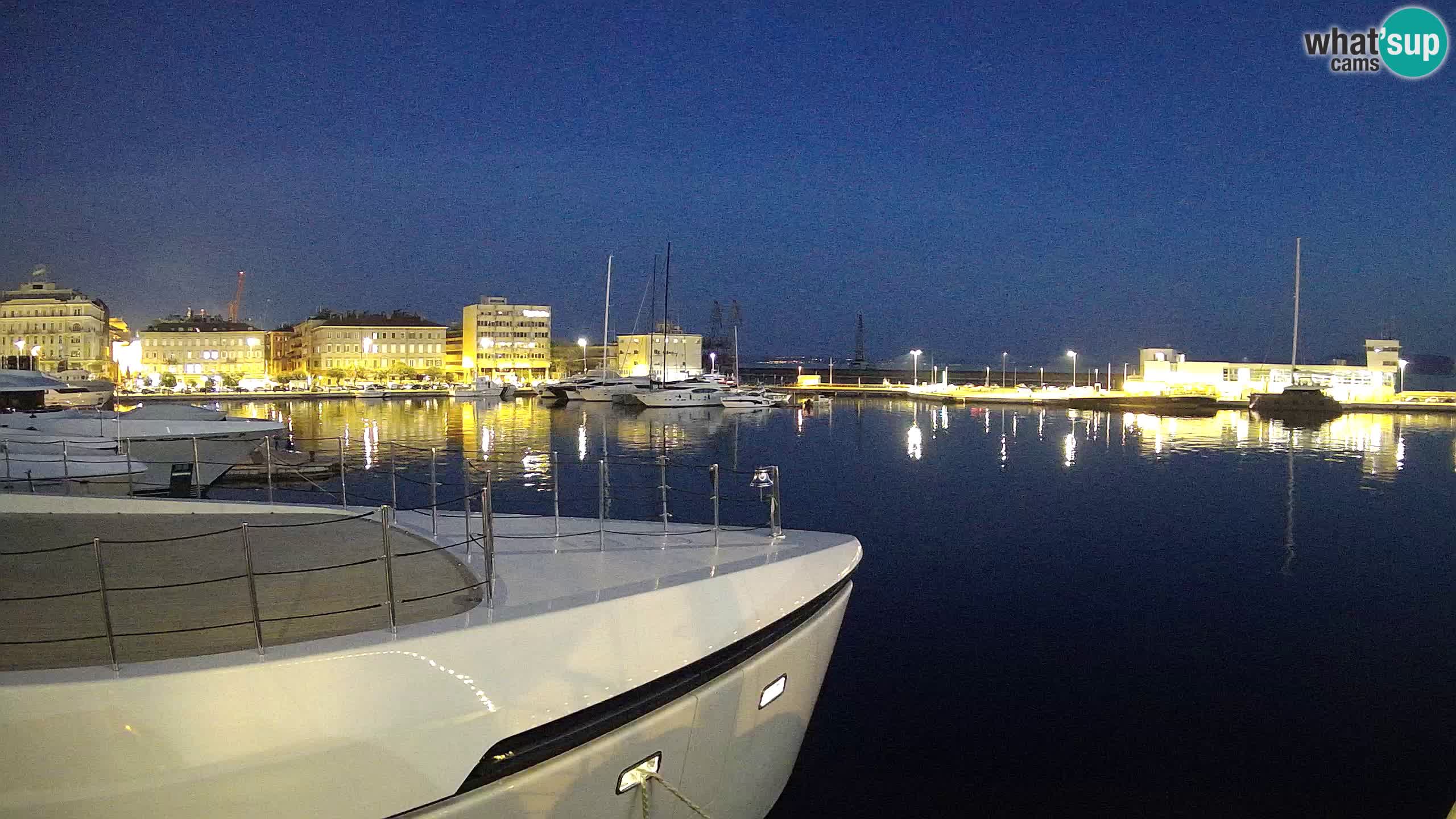 Rijeka – Botel Marina webcam en direct