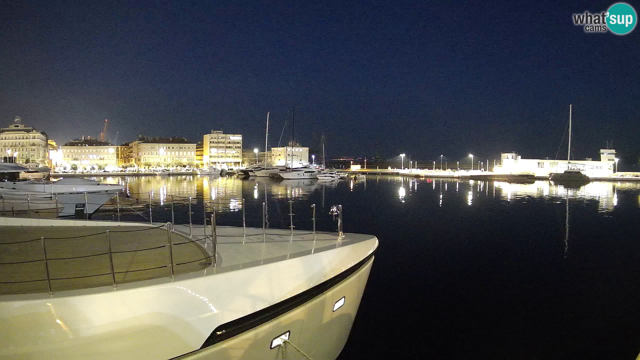 Rijeka – Botel Marina webcam en direct