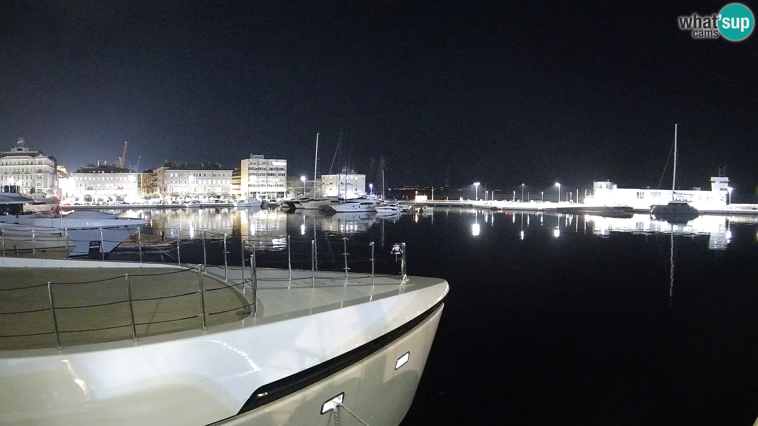 Rijeka – Botel Marina web kamera