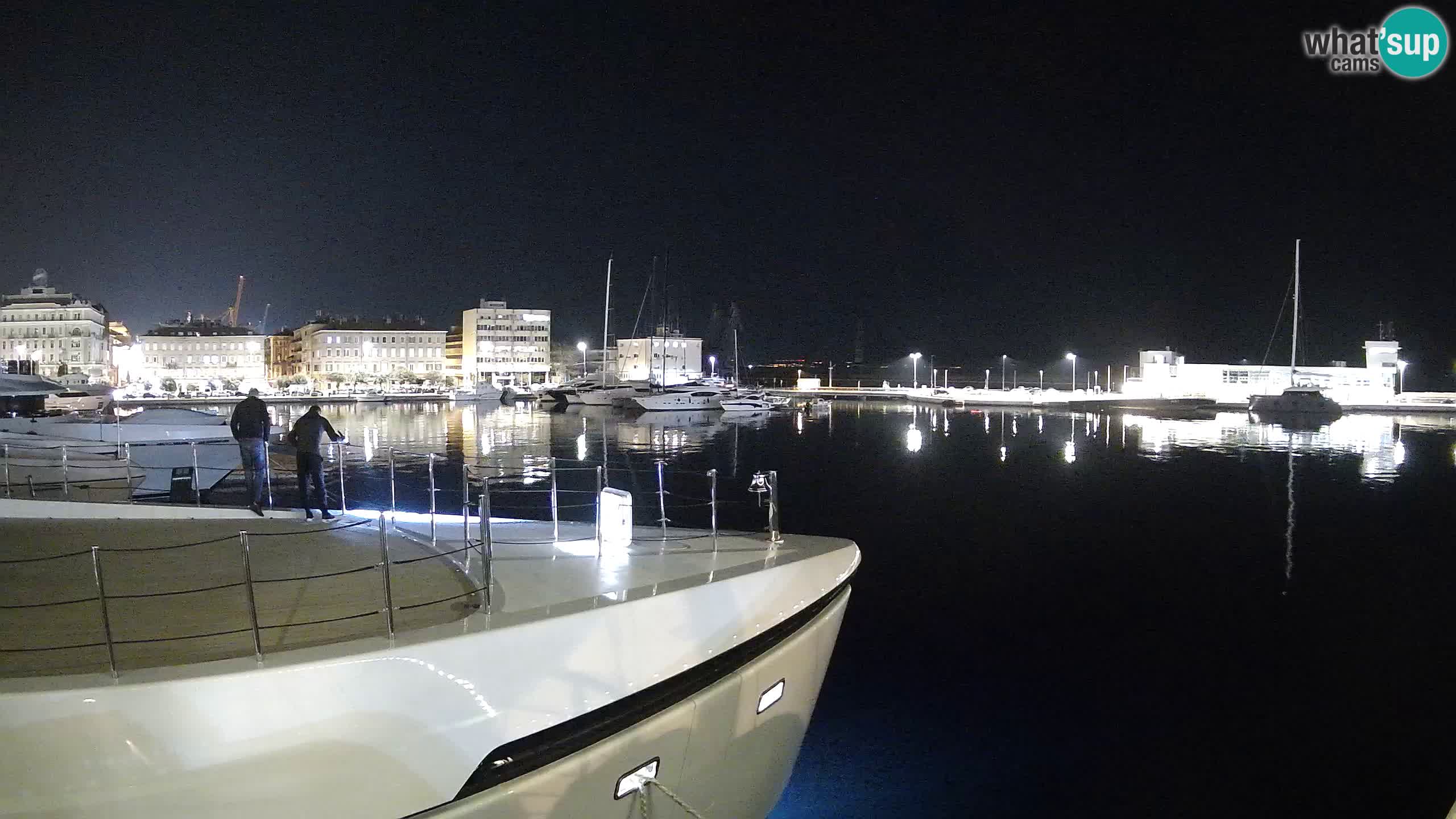 Rijeka – Botel Marina web kamera