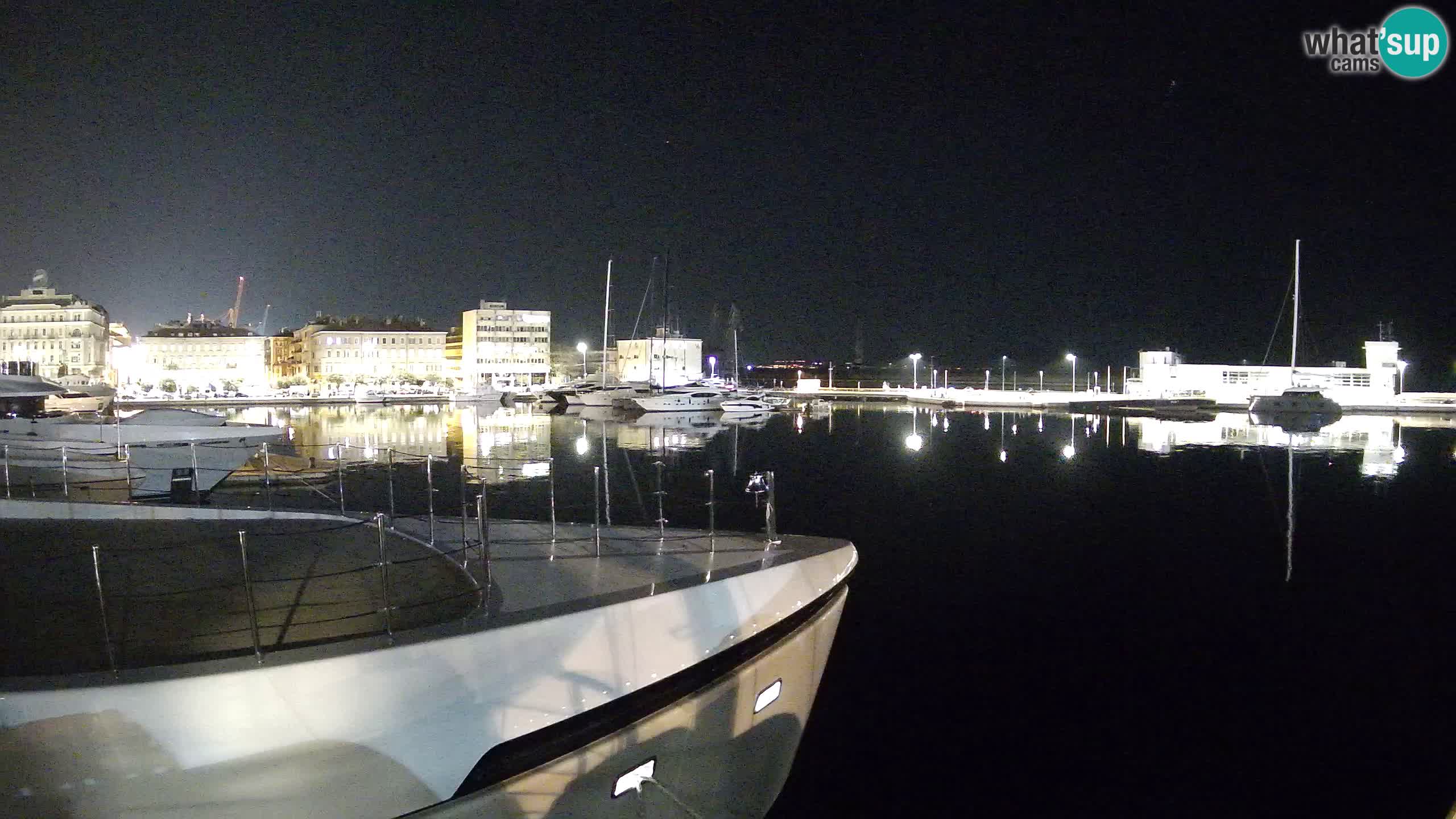 Botel Marina cámara web en vivo Rijeka