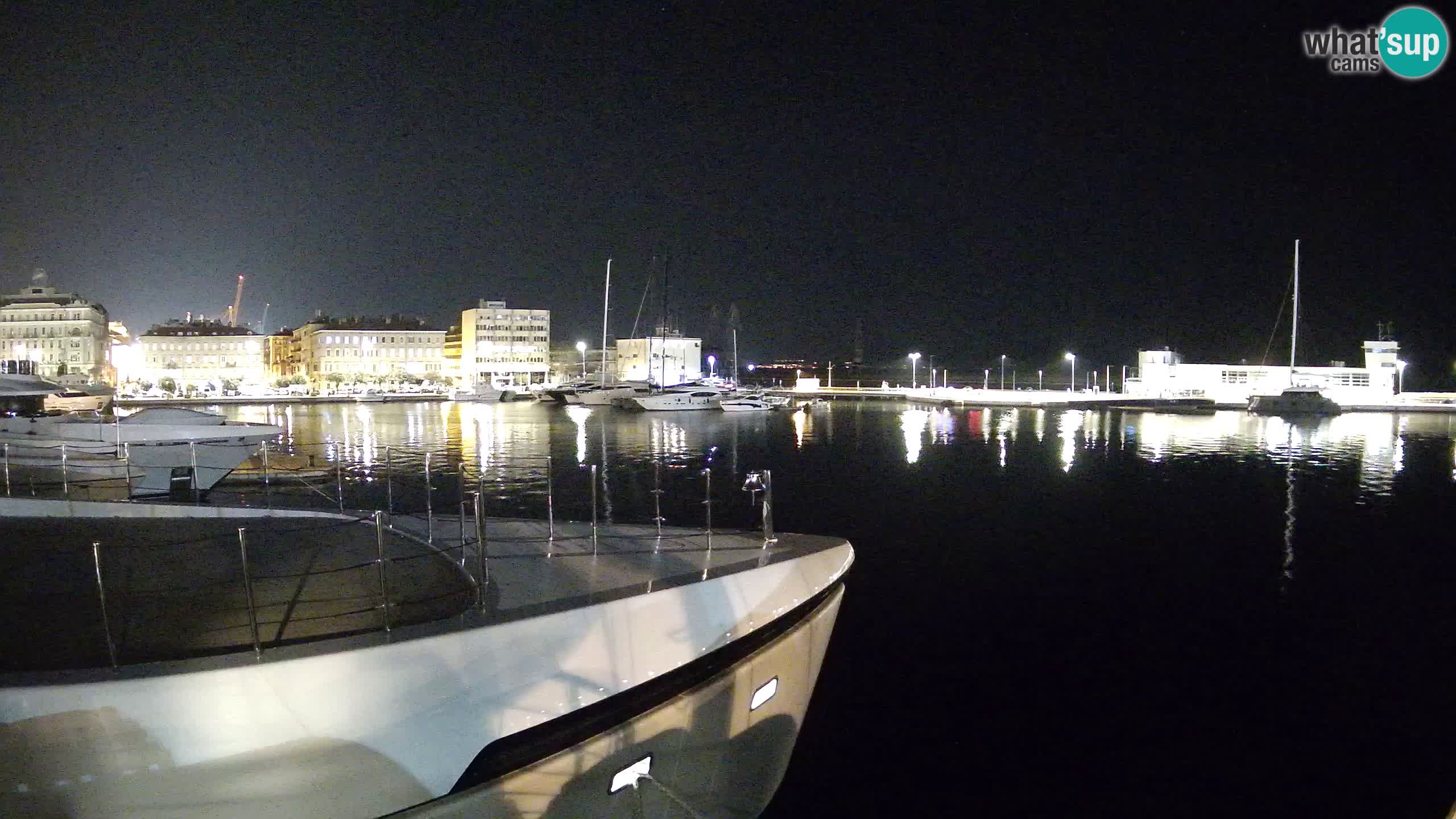 Botel Marina cámara web en vivo Rijeka